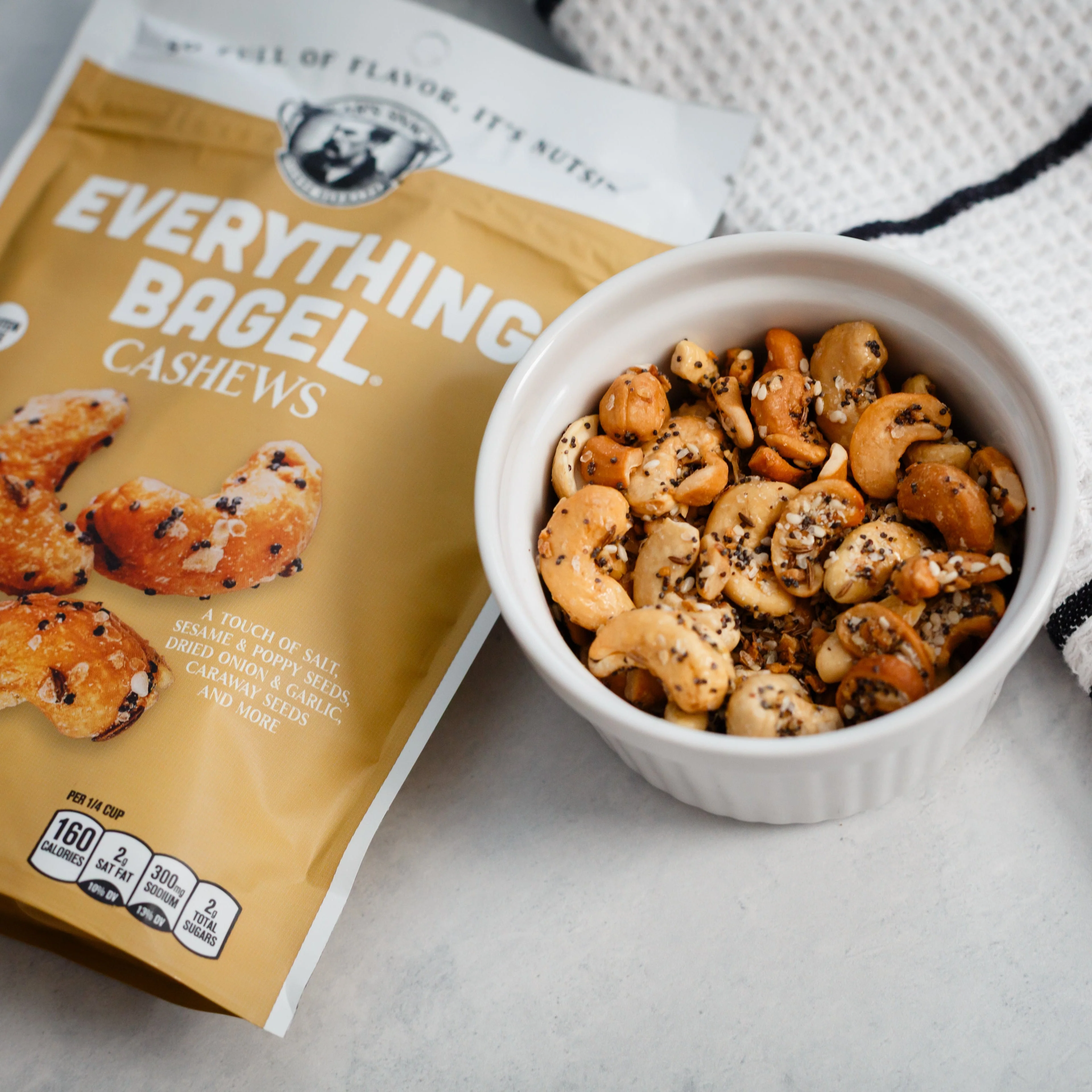 Best Seller Sweet, Salty & Savory Nut Mix | Everything Bagel, Red Chile Queso & Salted Caramel Churro | Brenmar - Image 8