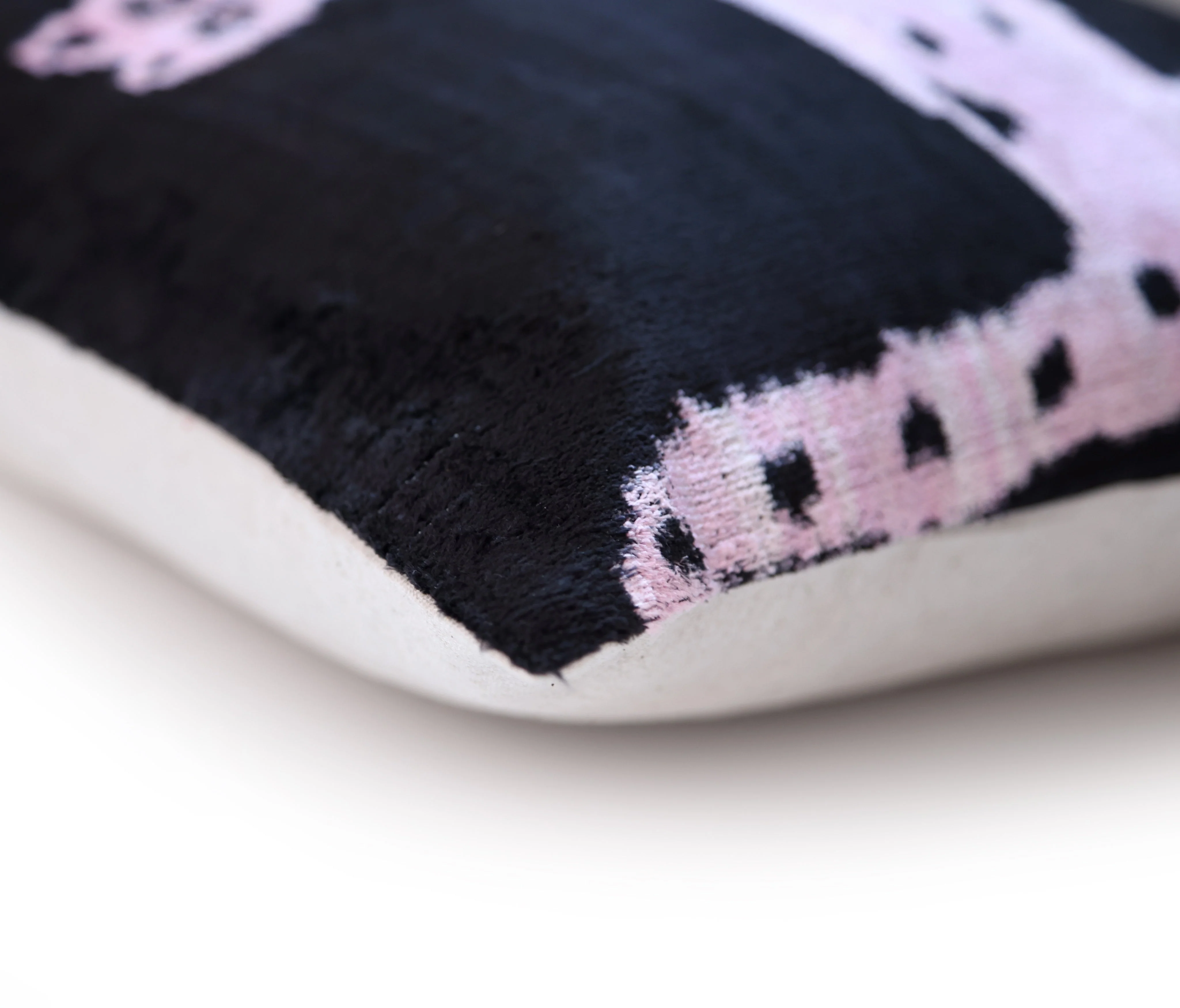 Best-Selling Pink Panther Velvet Pillow – Handmade 16x24 Lumbar - Image 8