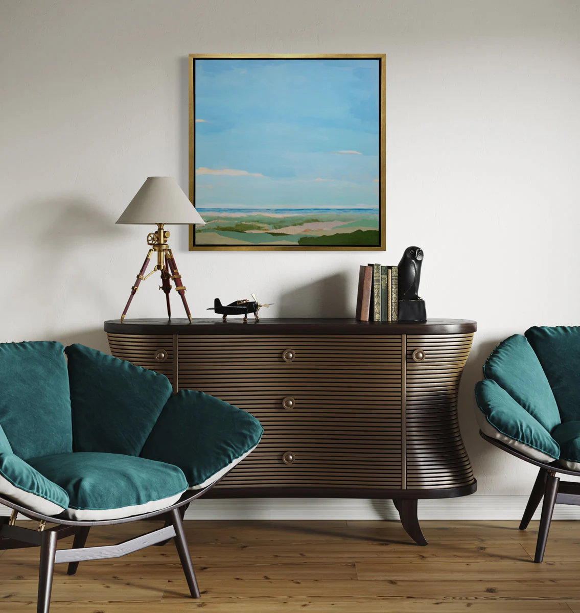 Beyond the Dunes - Open Edition Canvas Print - Image 4