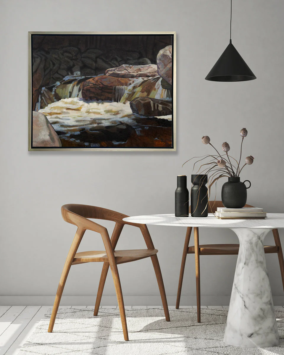 Big Branch River - Open Edition Canvas Print - Image 2