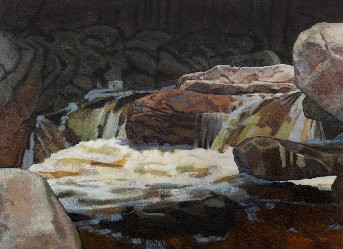 Big Branch River - Open Edition Canvas Print - Image 3