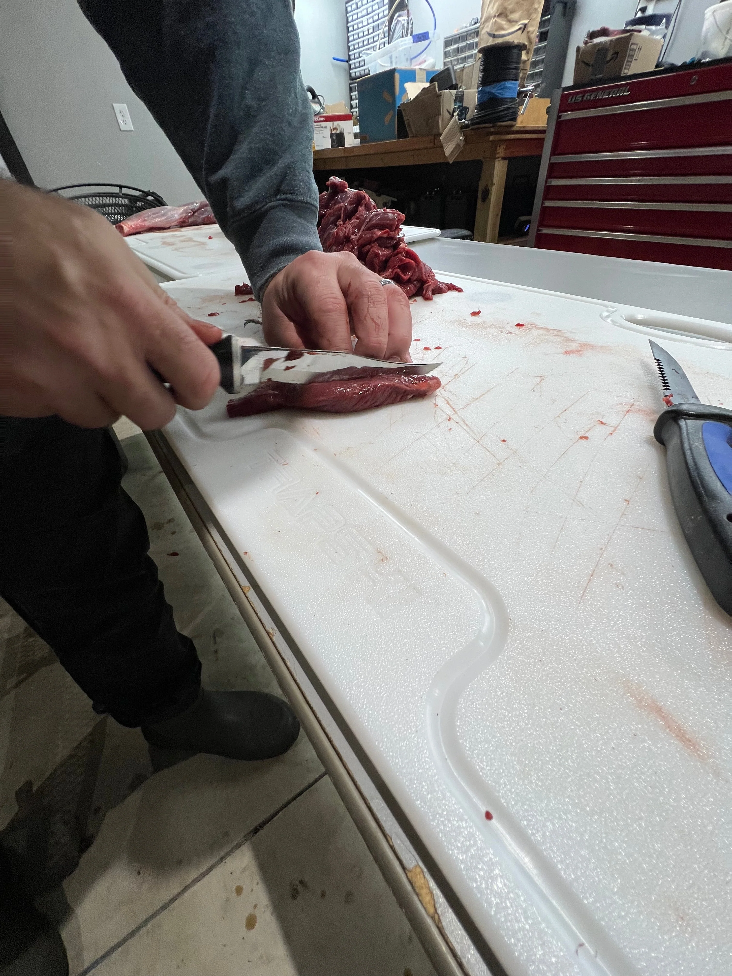 Big Game Cutting Boards HDPE Cutting Boards | 48 x 18 or 24 Inch | Juice Grooves - Image 13