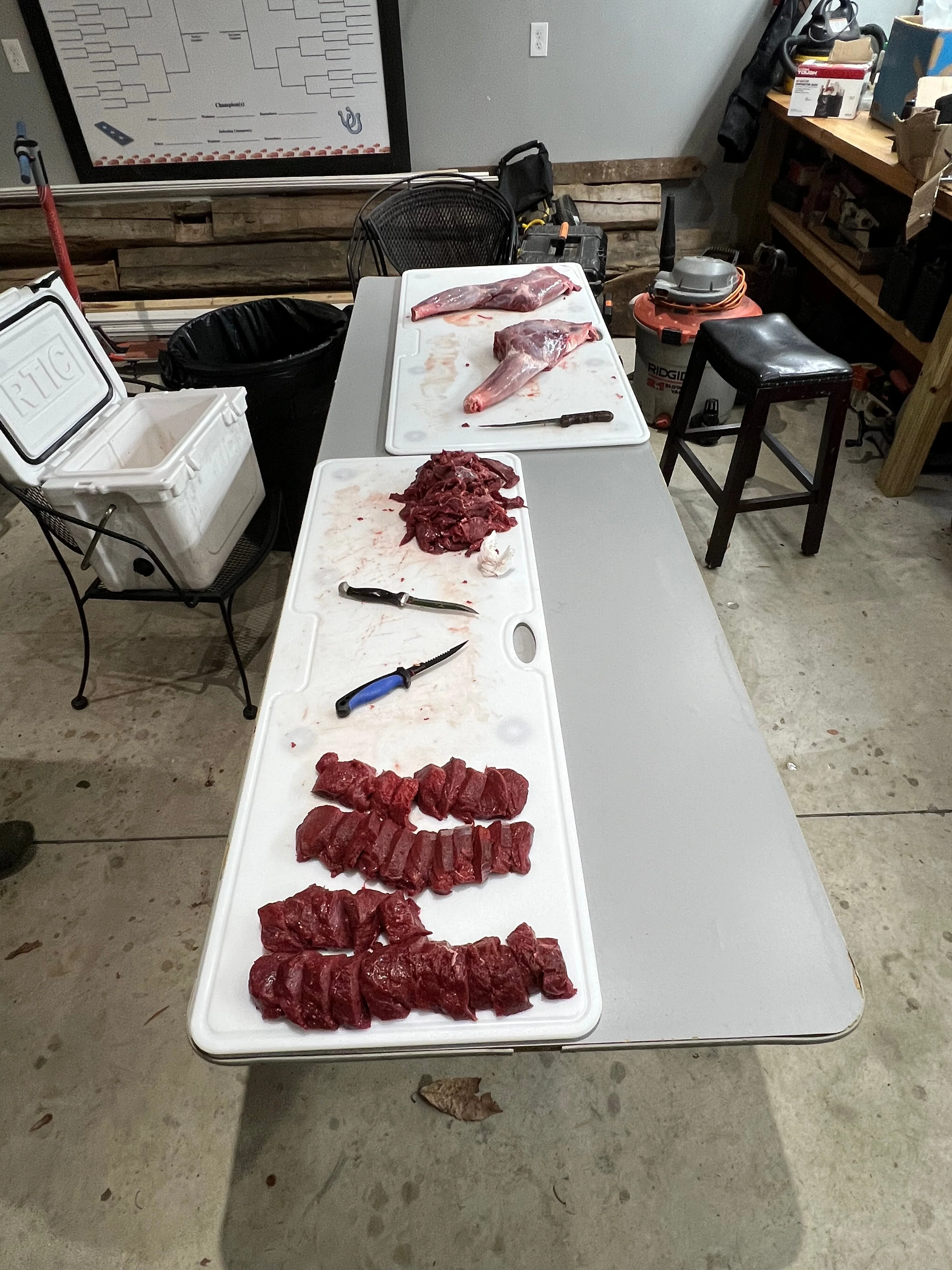 Big Game Cutting Boards HDPE Cutting Boards | 48 x 18 or 24 Inch | Juice Grooves - Image 22