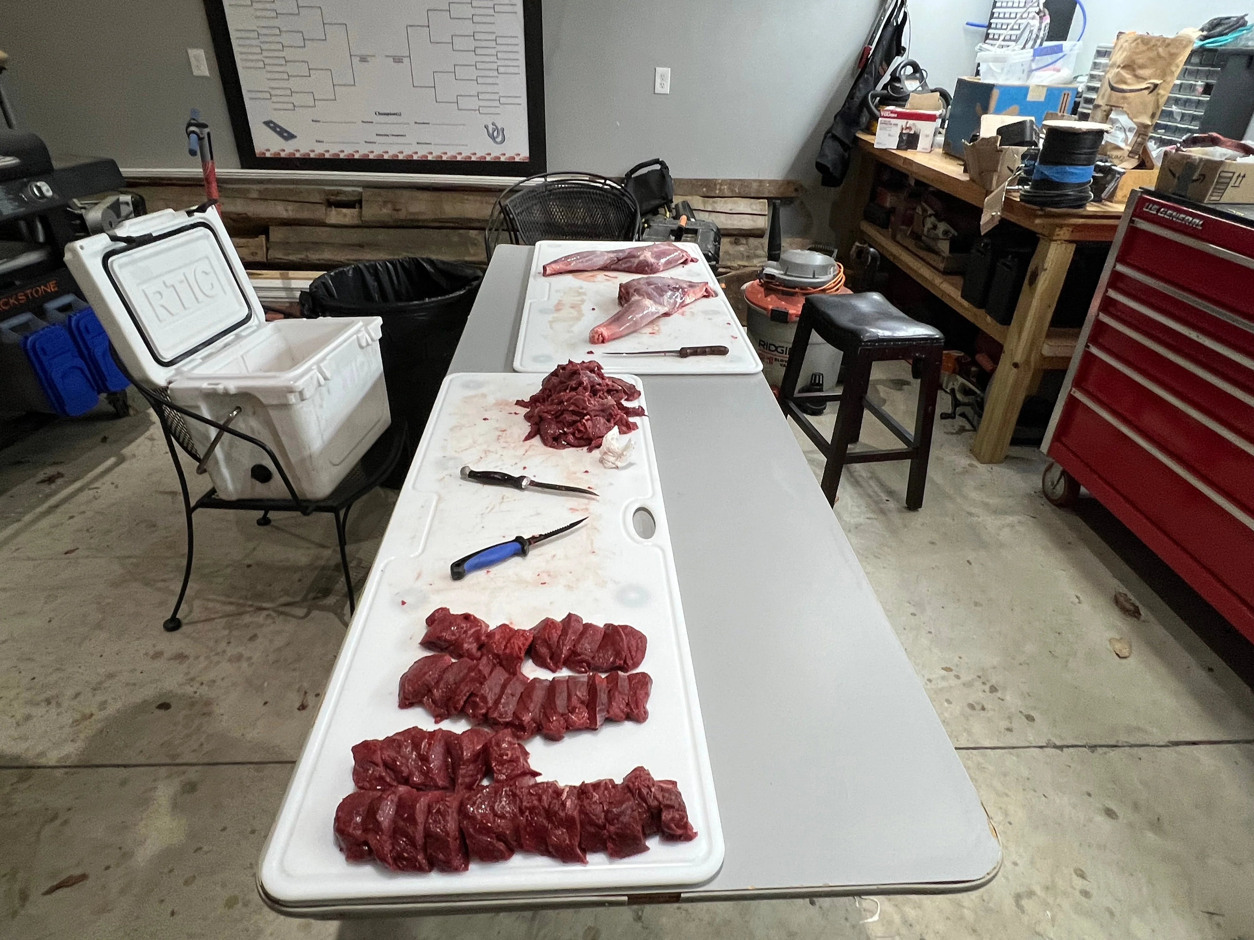Big Game Cutting Boards HDPE Cutting Boards | 48 x 18 or 24 Inch | Juice Grooves - Image 25