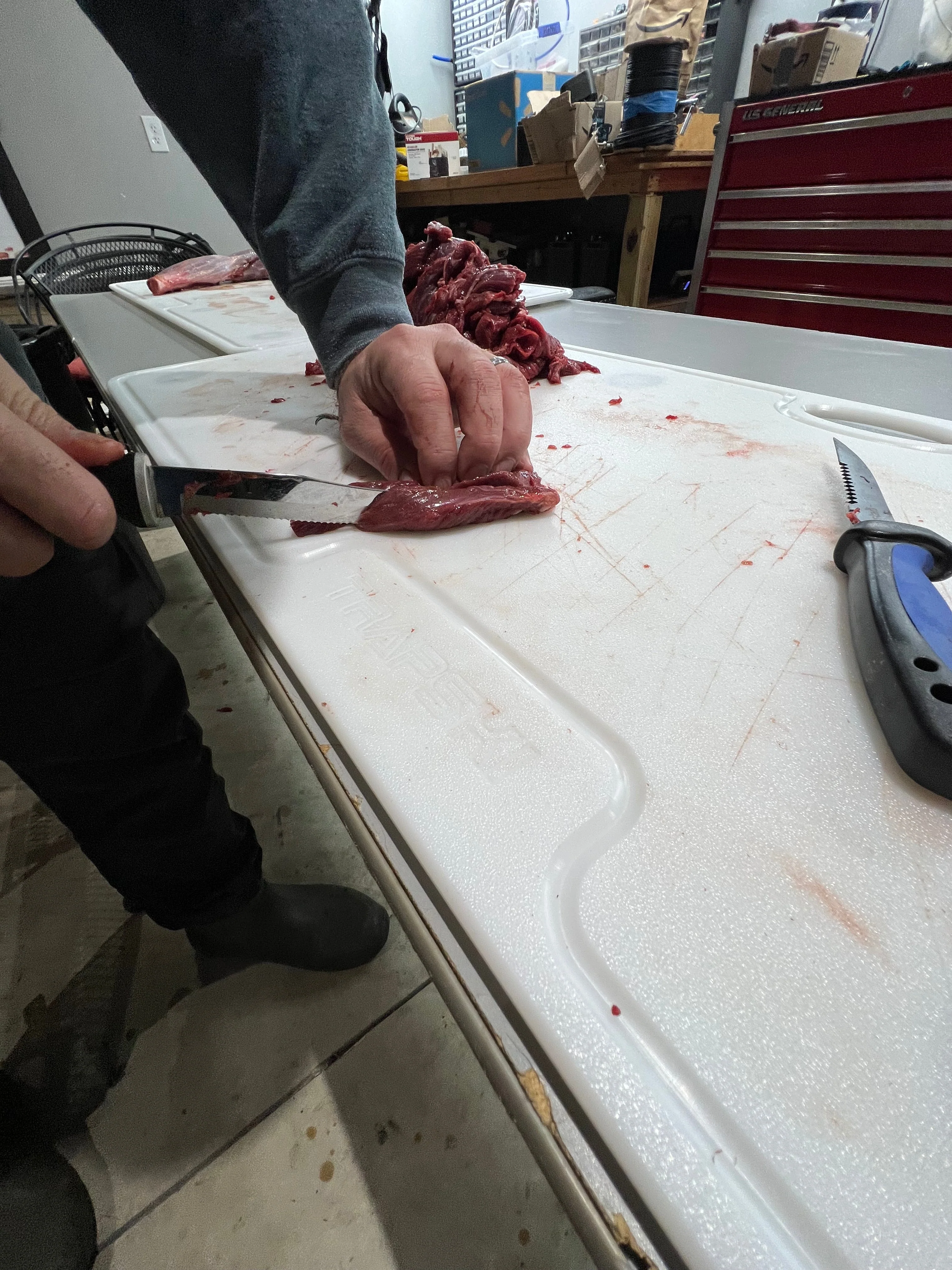 Big Game Cutting Boards HDPE Cutting Boards | 48 x 18 or 24 Inch | Juice Grooves - Image 28