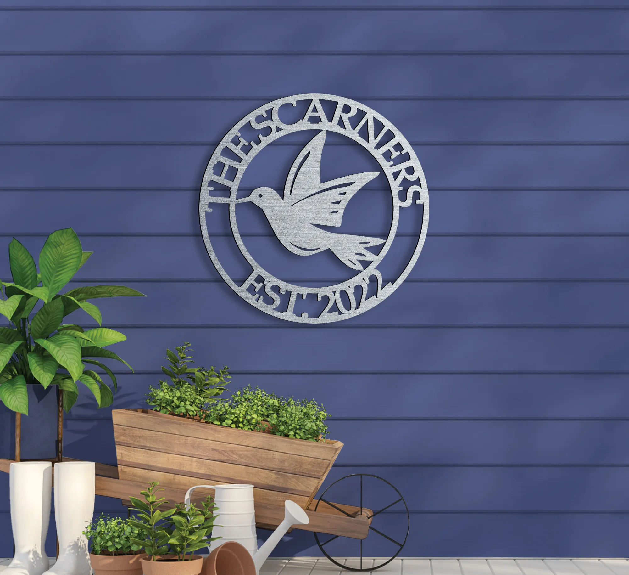Bird Sign w Name and Year Sign - Image 2