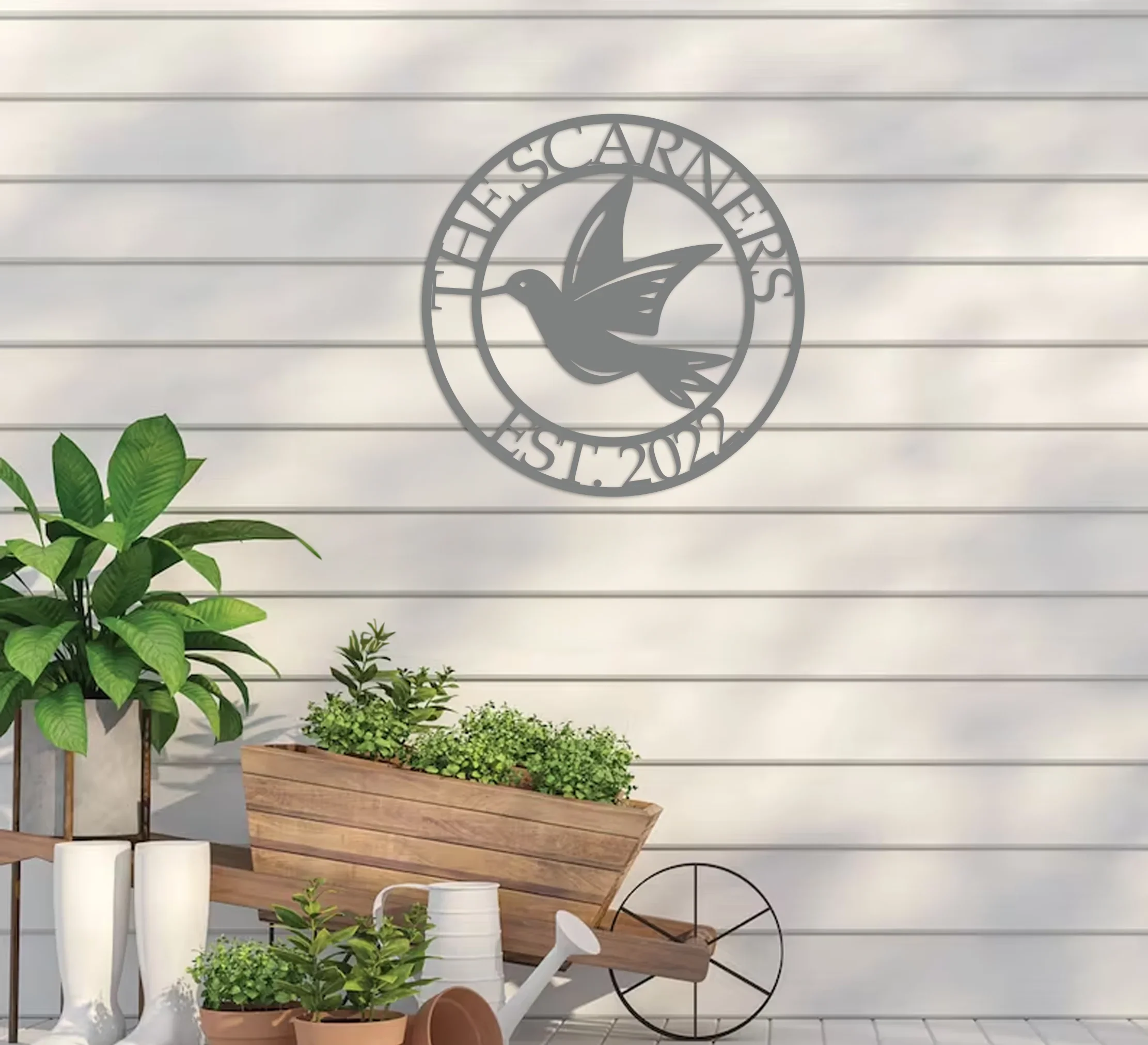 Bird Sign w Name and Year Sign - Image 3