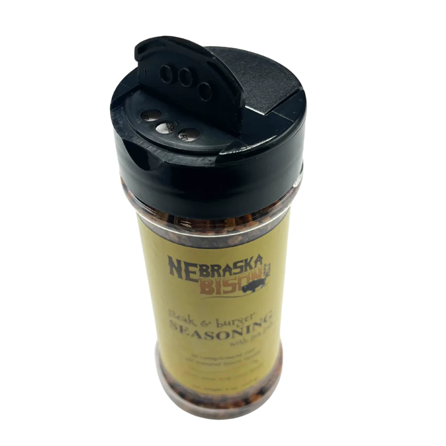 Bison Steak and Burger Seasoning | 4 oz | Pack of 2 | Nebraska Bison - Image 7