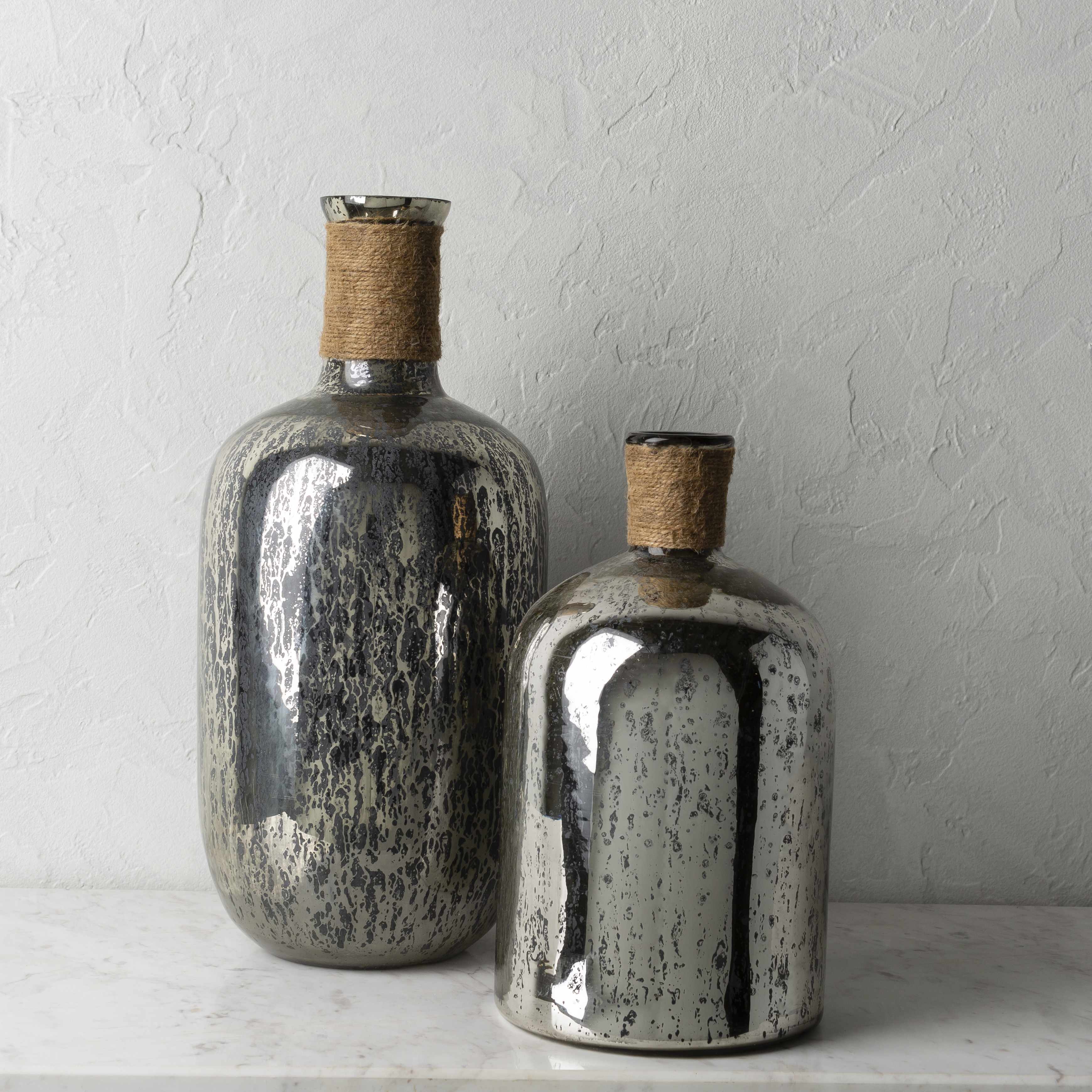 Bitadtun Metallic Splatter Glass Vase - Image 3