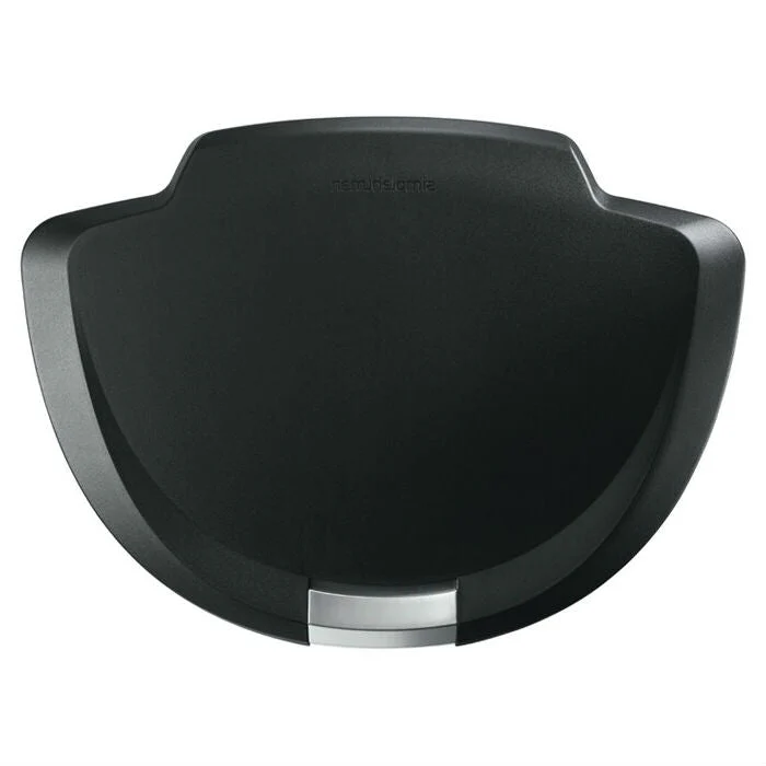 Black 13-Gallon Kitchen Trash Can with Foot Pedal Step Lid - Image 4