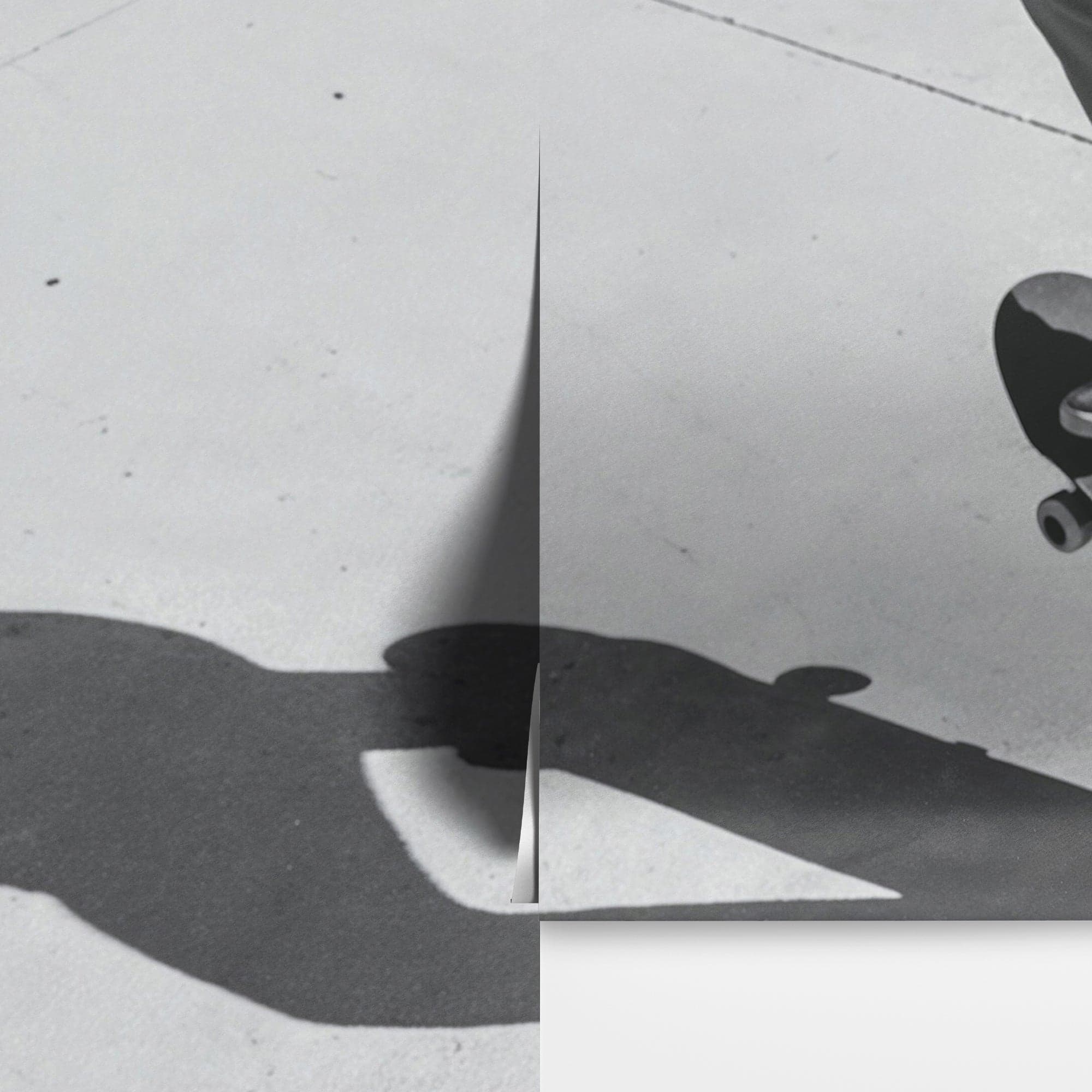 Black and White Skateboard Urban Wall Mural. #7066 - Image 6