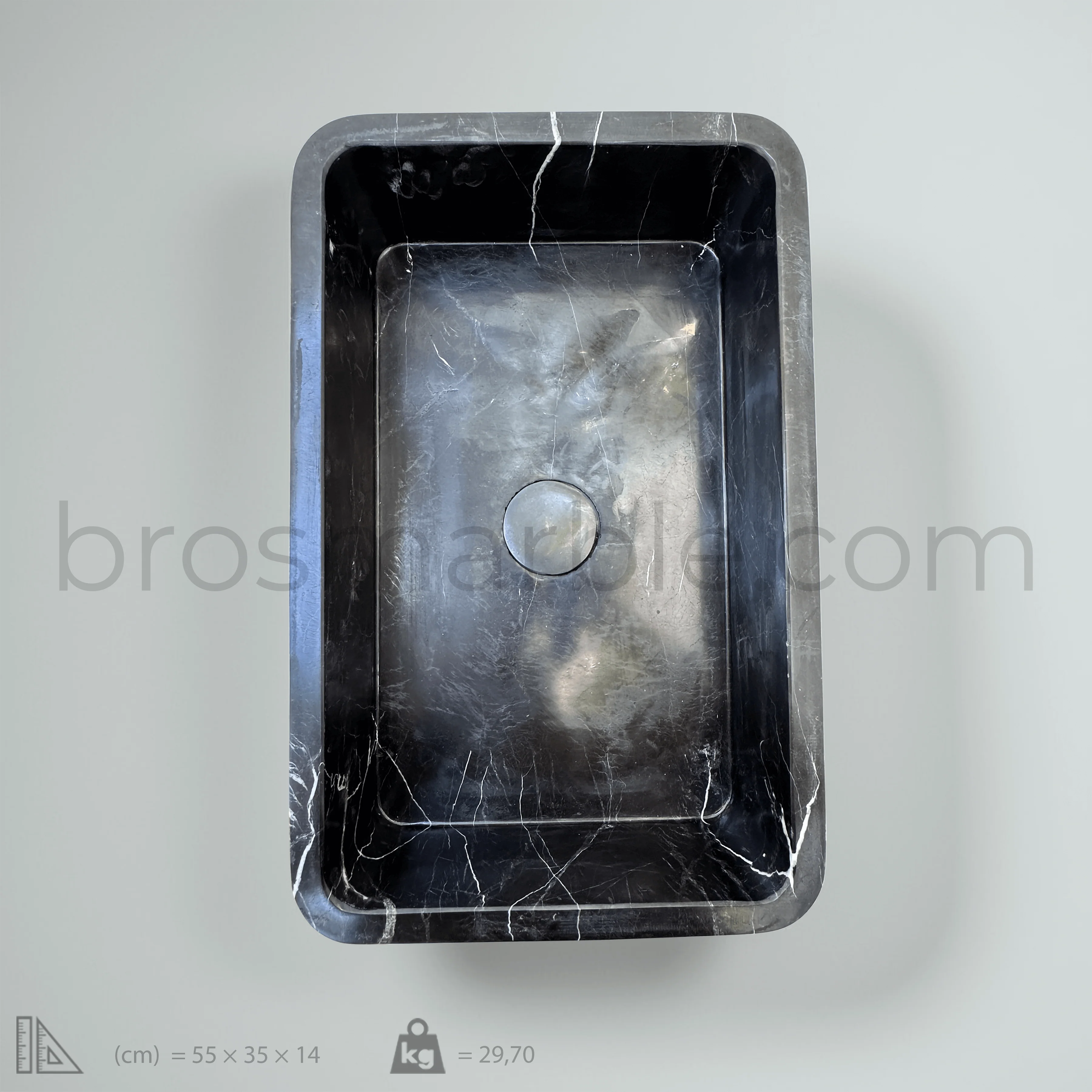 Black Marble Sink - Image 5