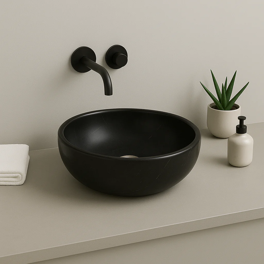 Black Marble Sink - Image 3