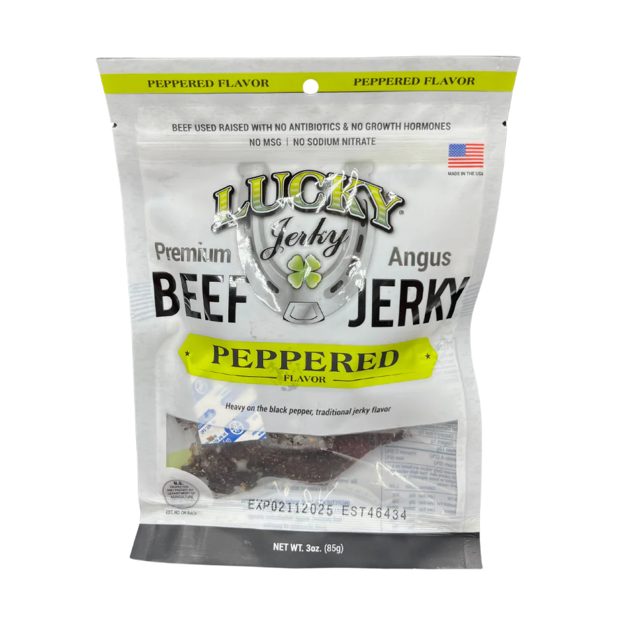 Black Pepper Beef Jerky | Pack of 12 | 3 oz | Nebraska Star Beef - Image 2