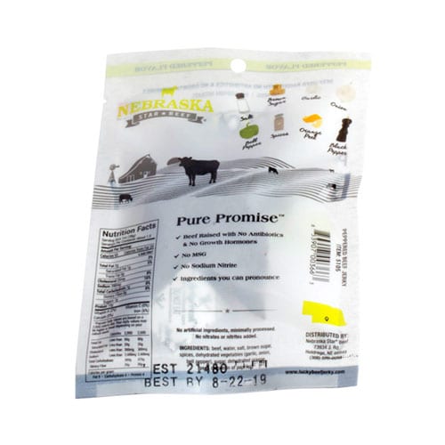 Black Pepper Beef Jerky | Pack of 2 | 1.5 oz | Nebraska Star Beef - Image 3