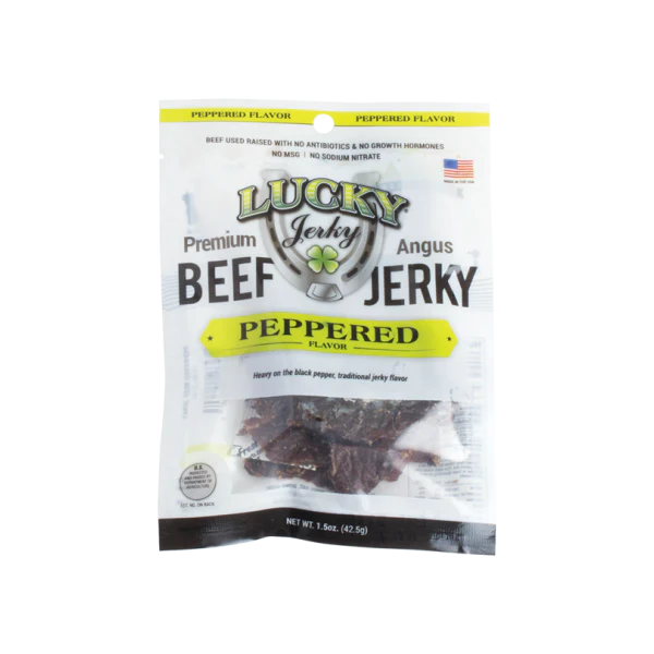 Black Pepper Beef Jerky | Pack of 24 | 1.5 oz | Nebraska Star Beef - Image 2