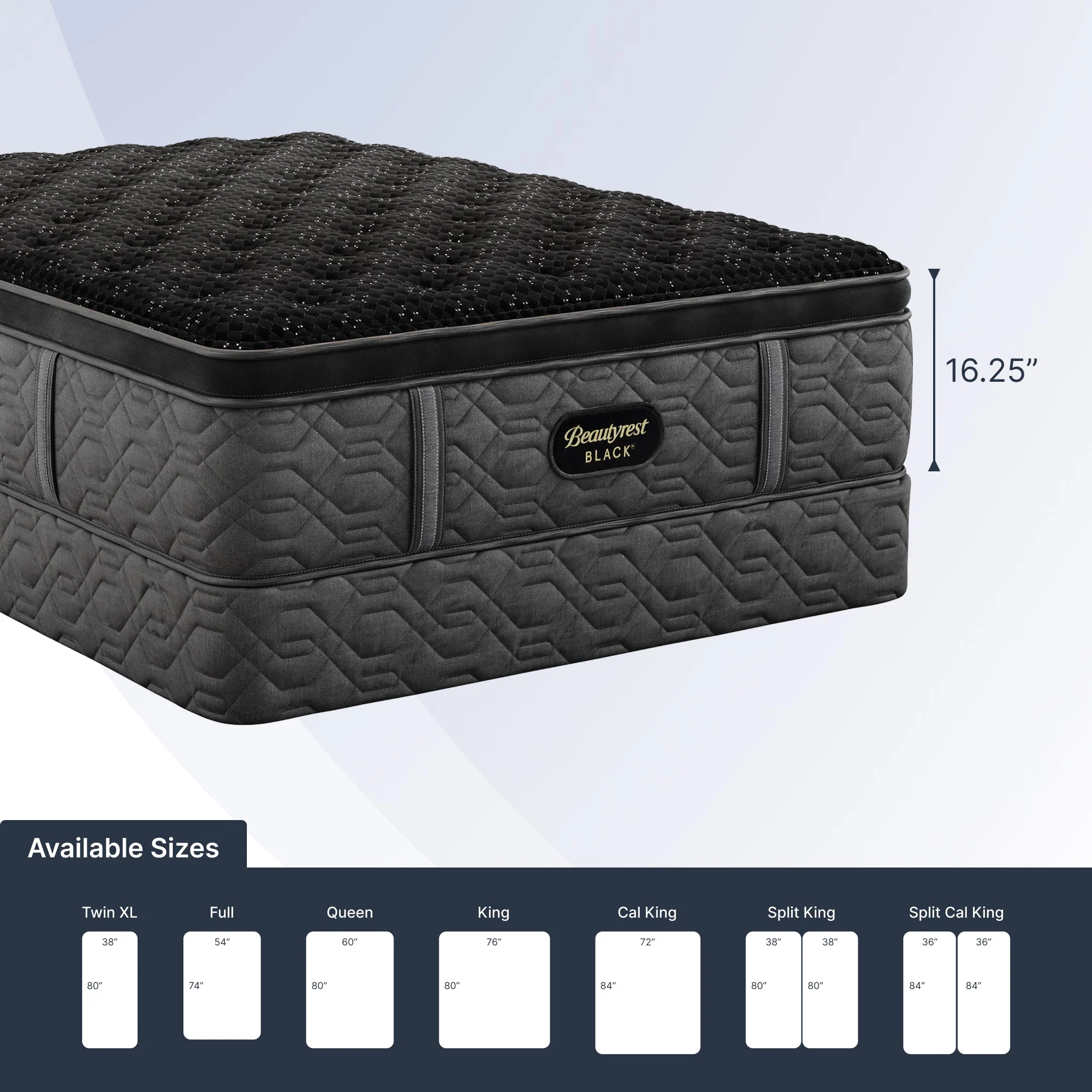 Black Series Three Medium Pillow Top - Image 2