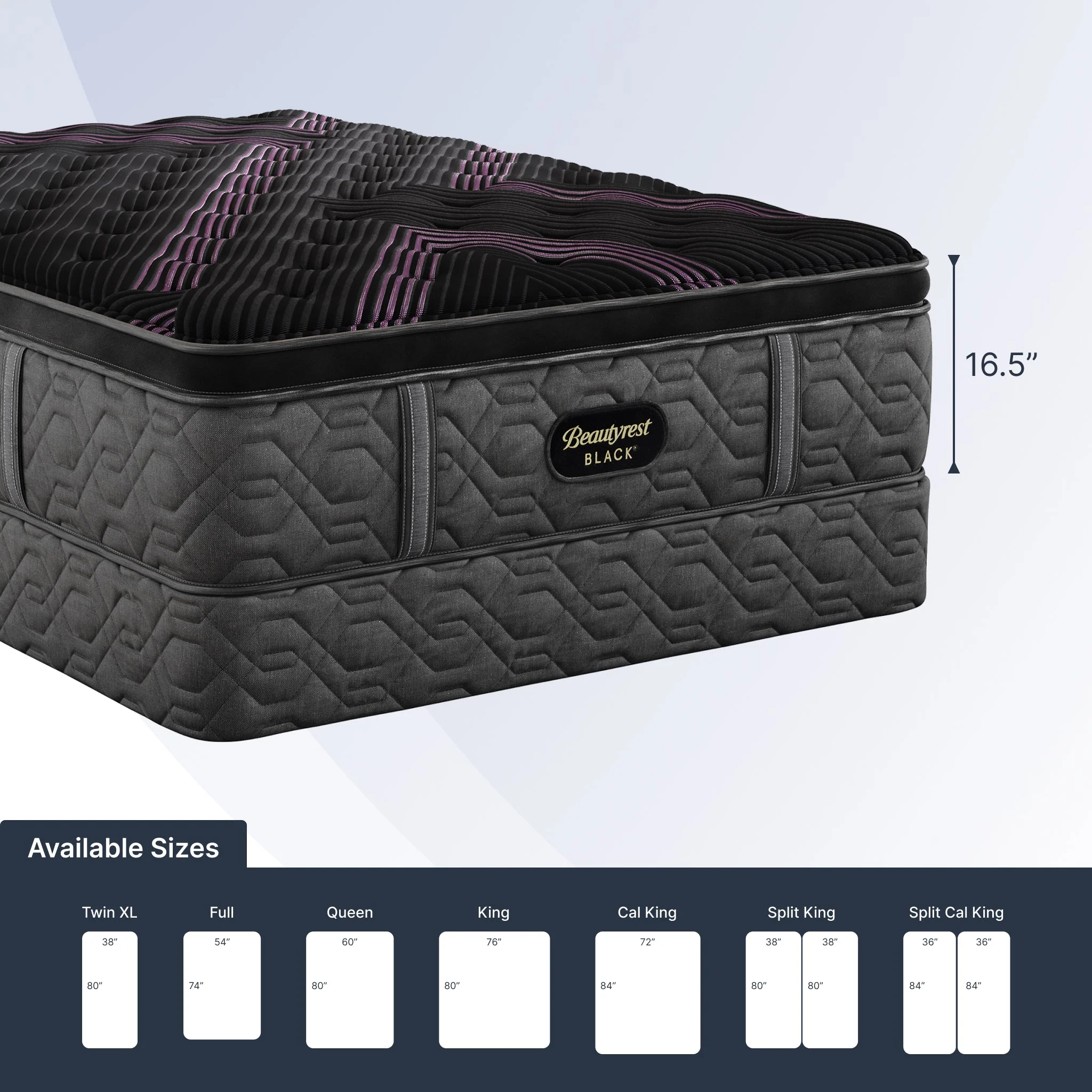 Black Series Two Medium Pillow Top - Image 2