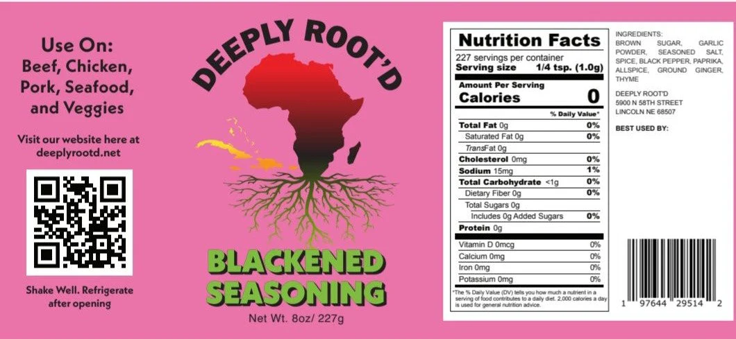 Blackened Seasoning | Pack of 2 | 8 oz | Deeply Root'd - Image 4