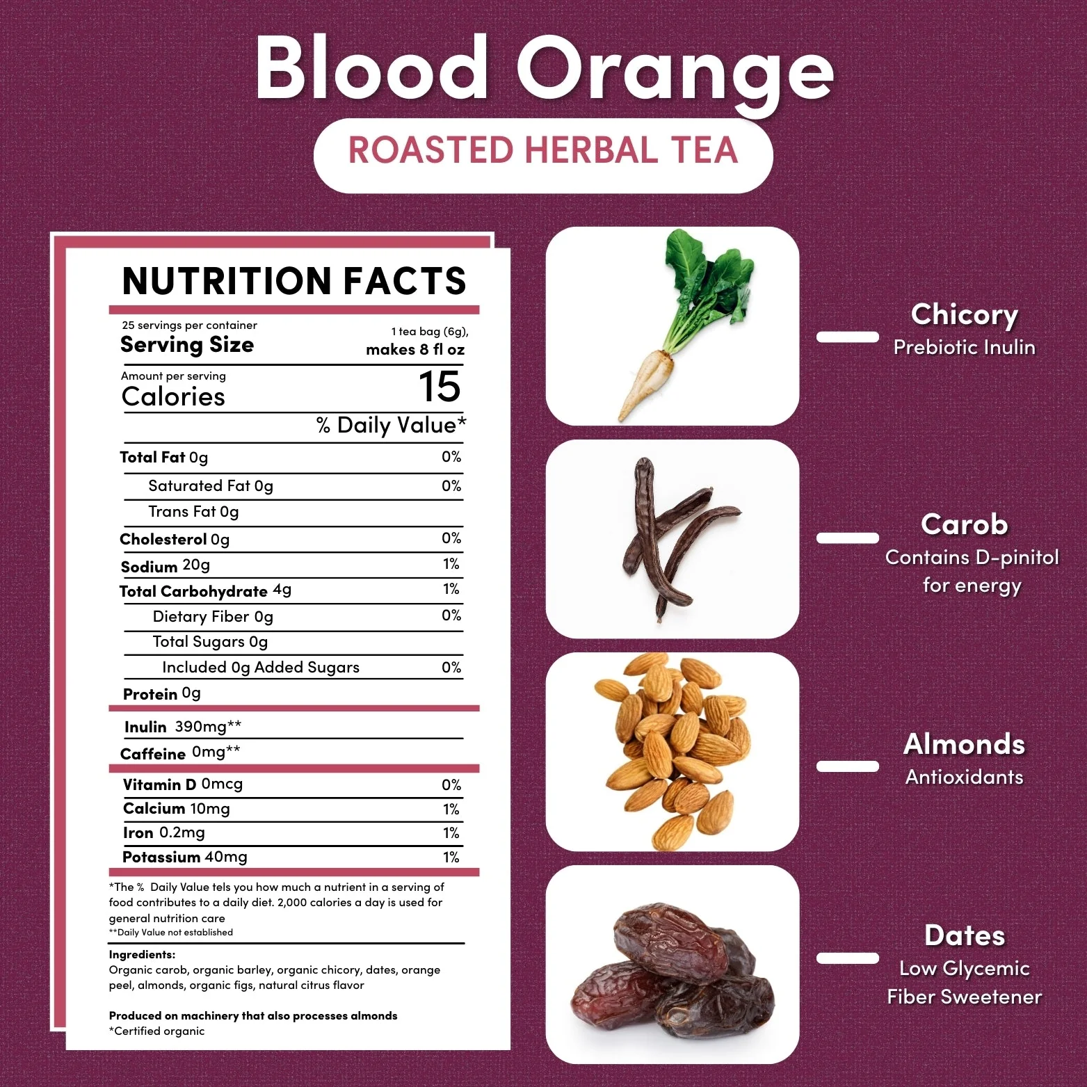 Blood Orange Roasted Herbal Tea - Image 4