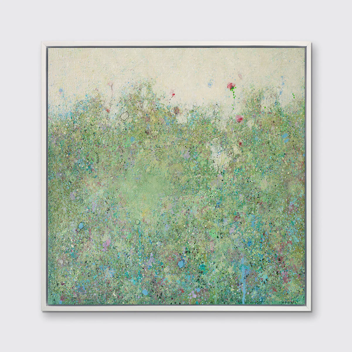 Blue Dot - Open Edition Canvas Print - Image 3