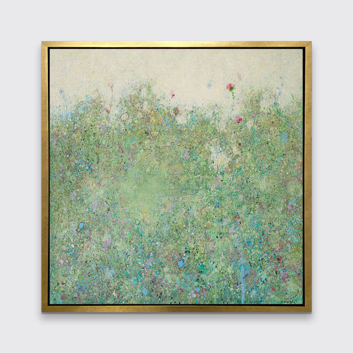 Blue Dot - Open Edition Canvas Print - Image 5