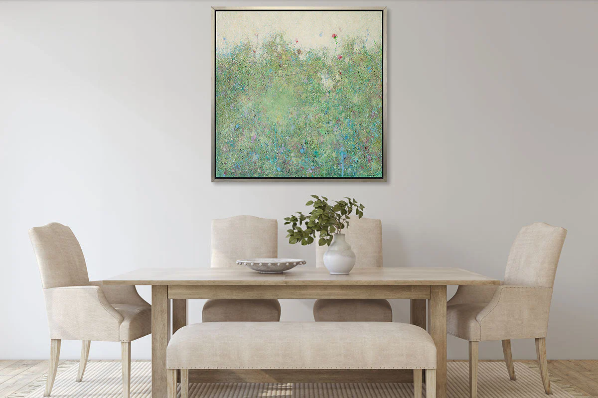 Blue Dot - Open Edition Canvas Print - Image 6