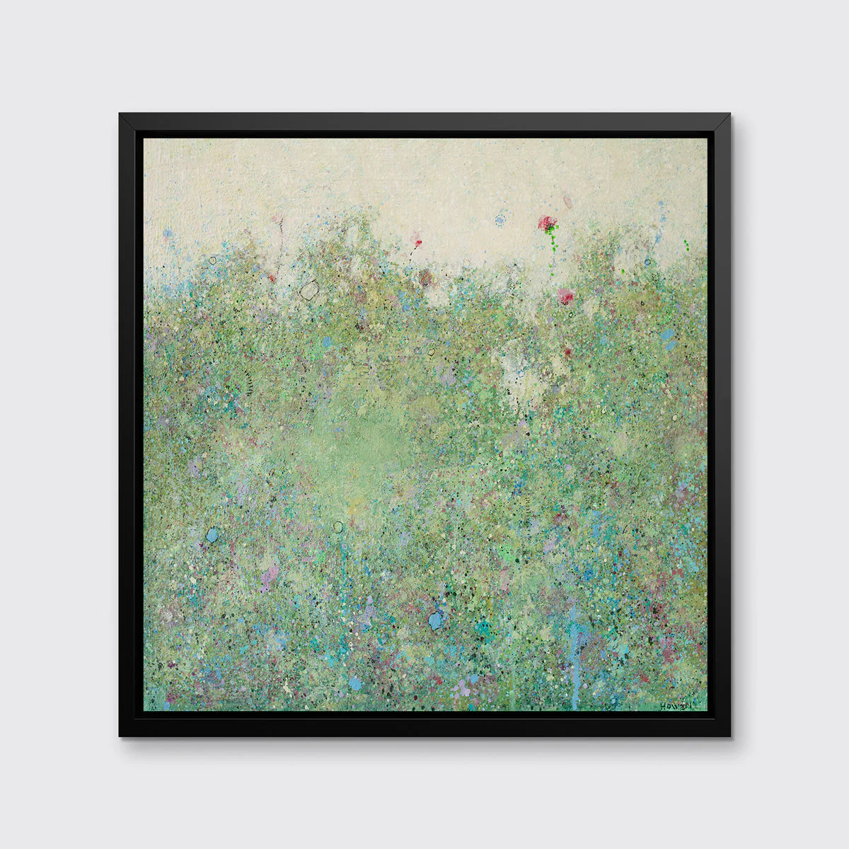 Blue Dot - Open Edition Canvas Print - Image 7