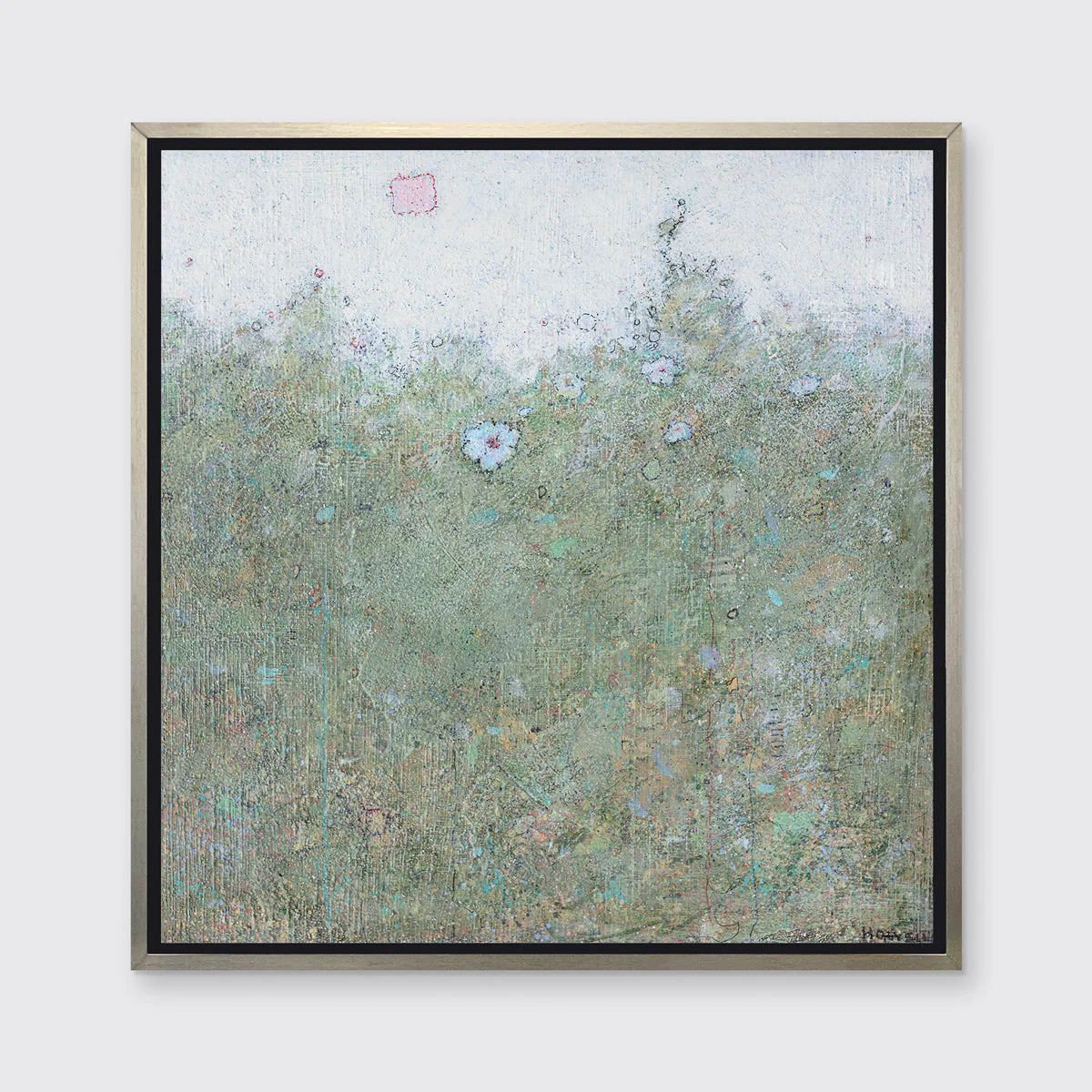 Blue Flower - Open Edition Canvas Print