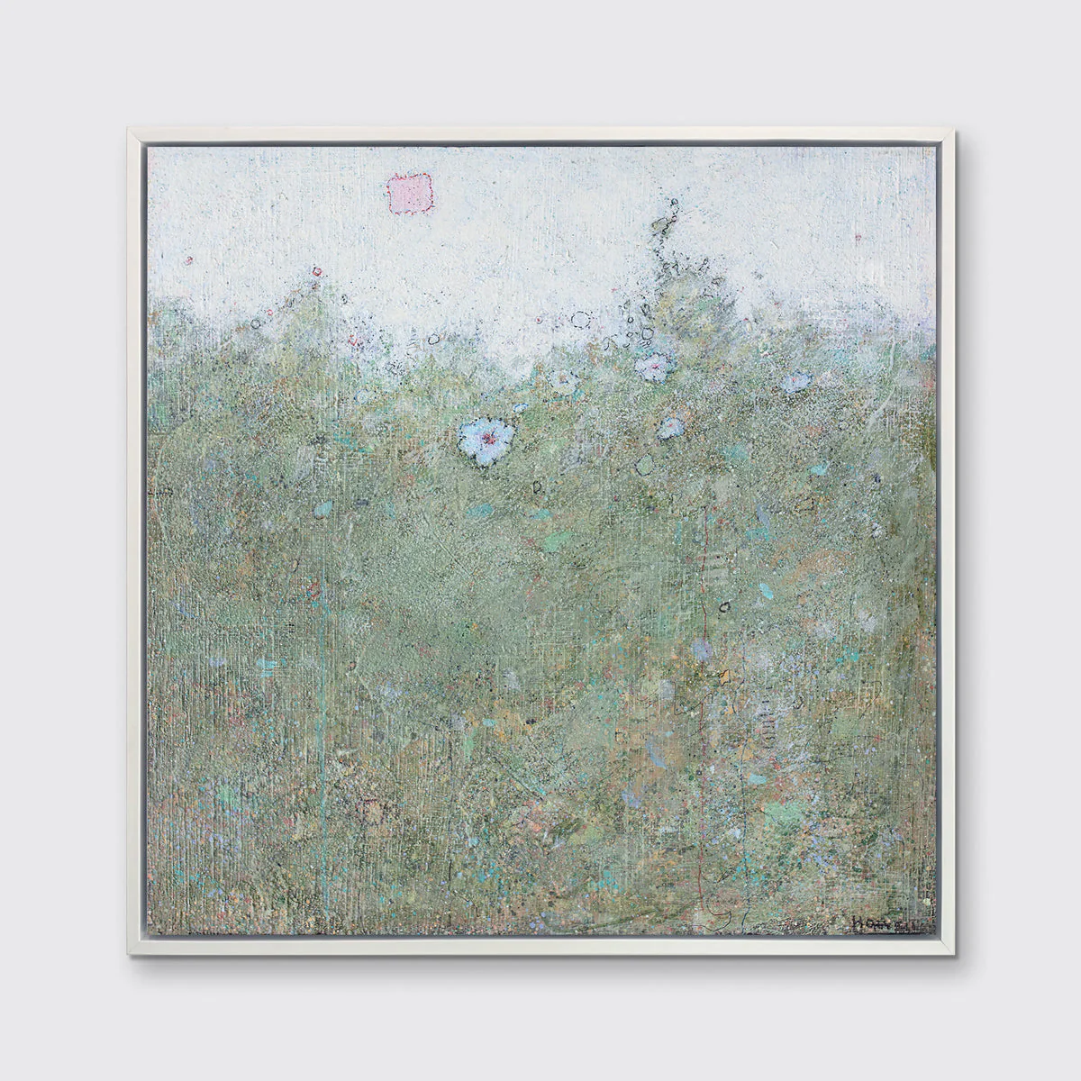 Blue Flower - Open Edition Canvas Print - Image 4
