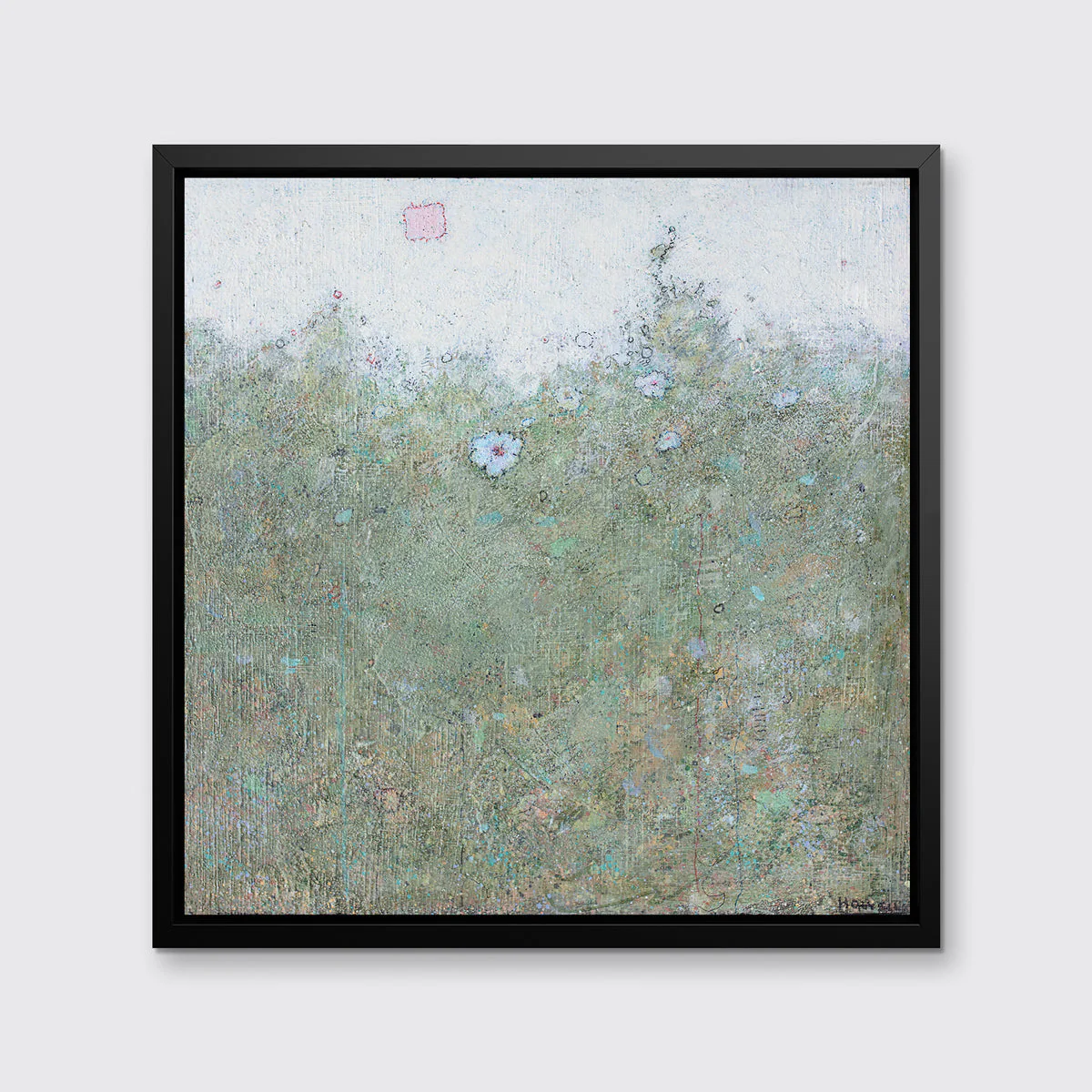 Blue Flower - Open Edition Canvas Print - Image 5