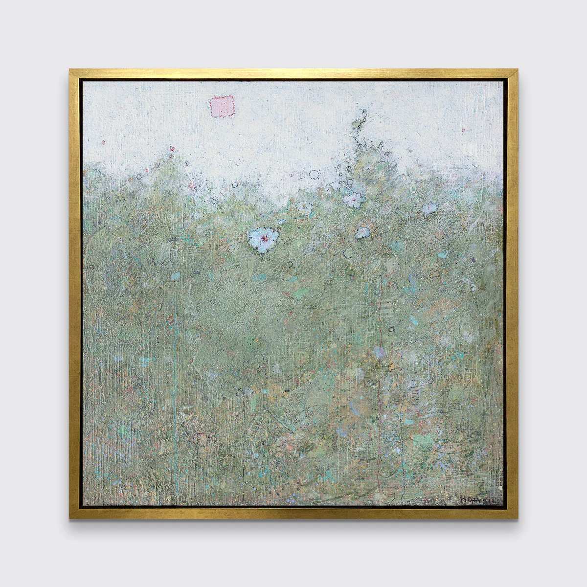 Blue Flower - Open Edition Canvas Print - Image 6