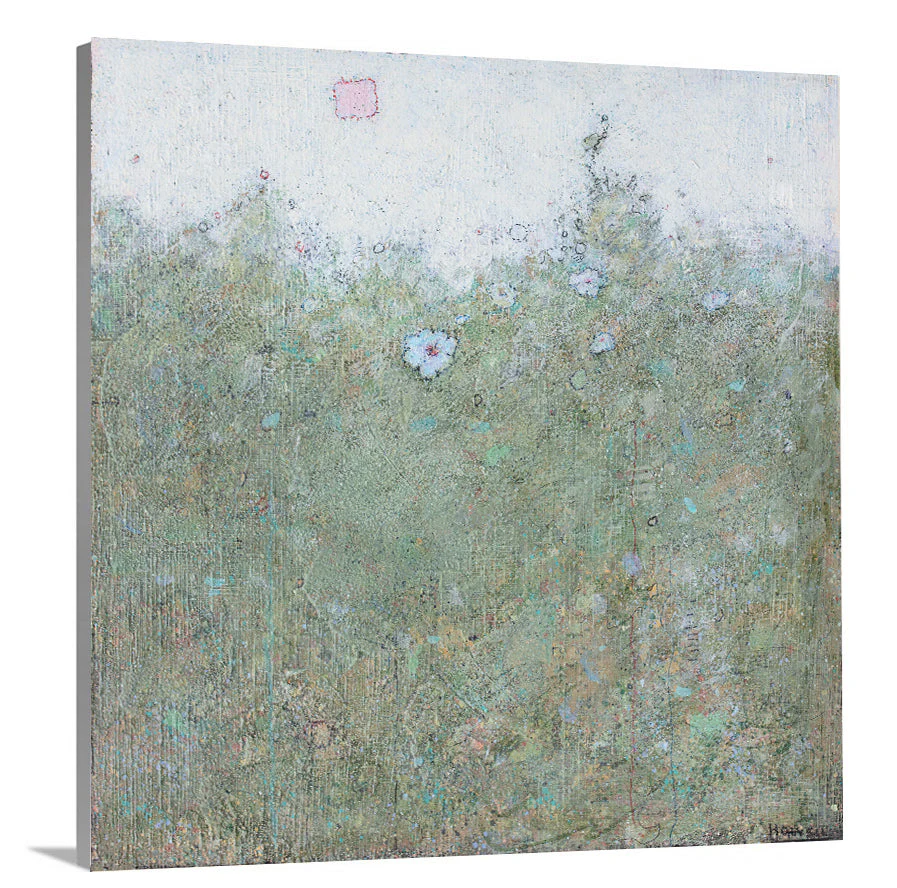 Blue Flower - Open Edition Canvas Print - Image 7