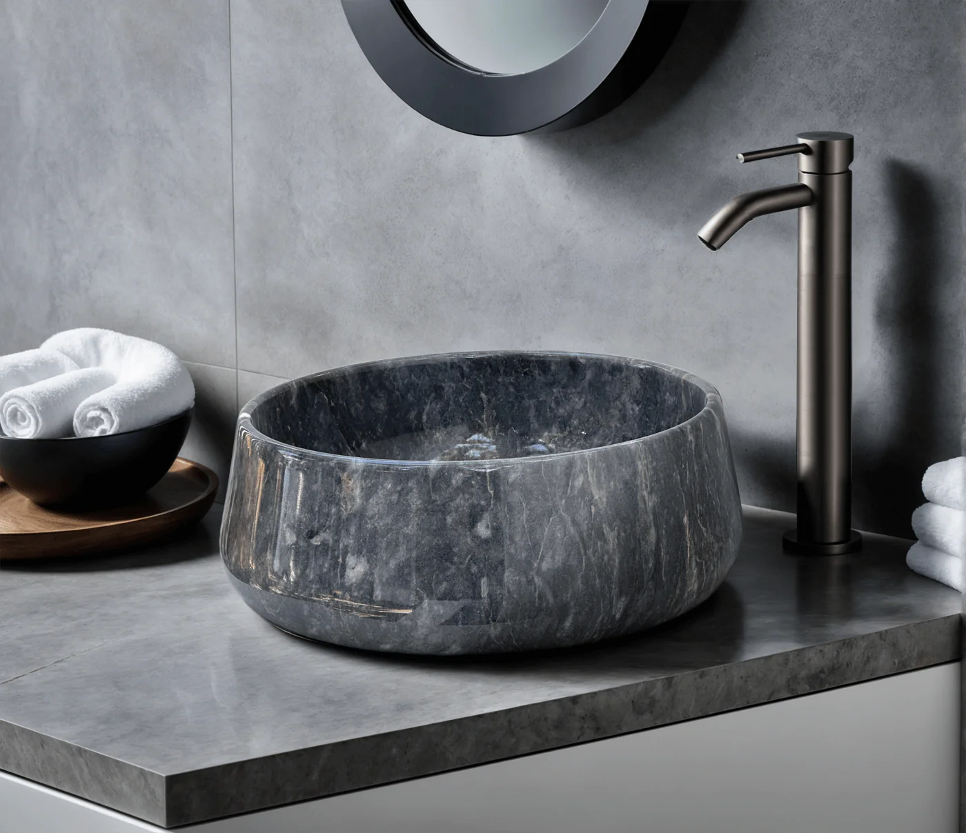 Blue Marble Sink