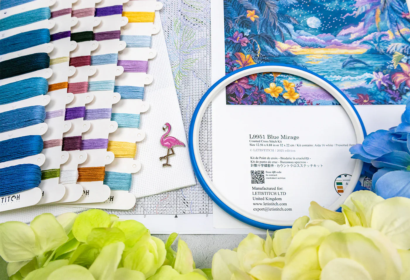 Blue Mirage L9951 Counted Cross Stitch Kit - Image 4