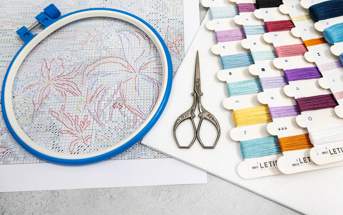 Blue Mirage L9951 Counted Cross Stitch Kit - Image 5