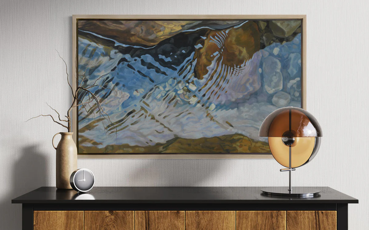 Blue Reflection - Limited Edition Canvas Print - Image 4