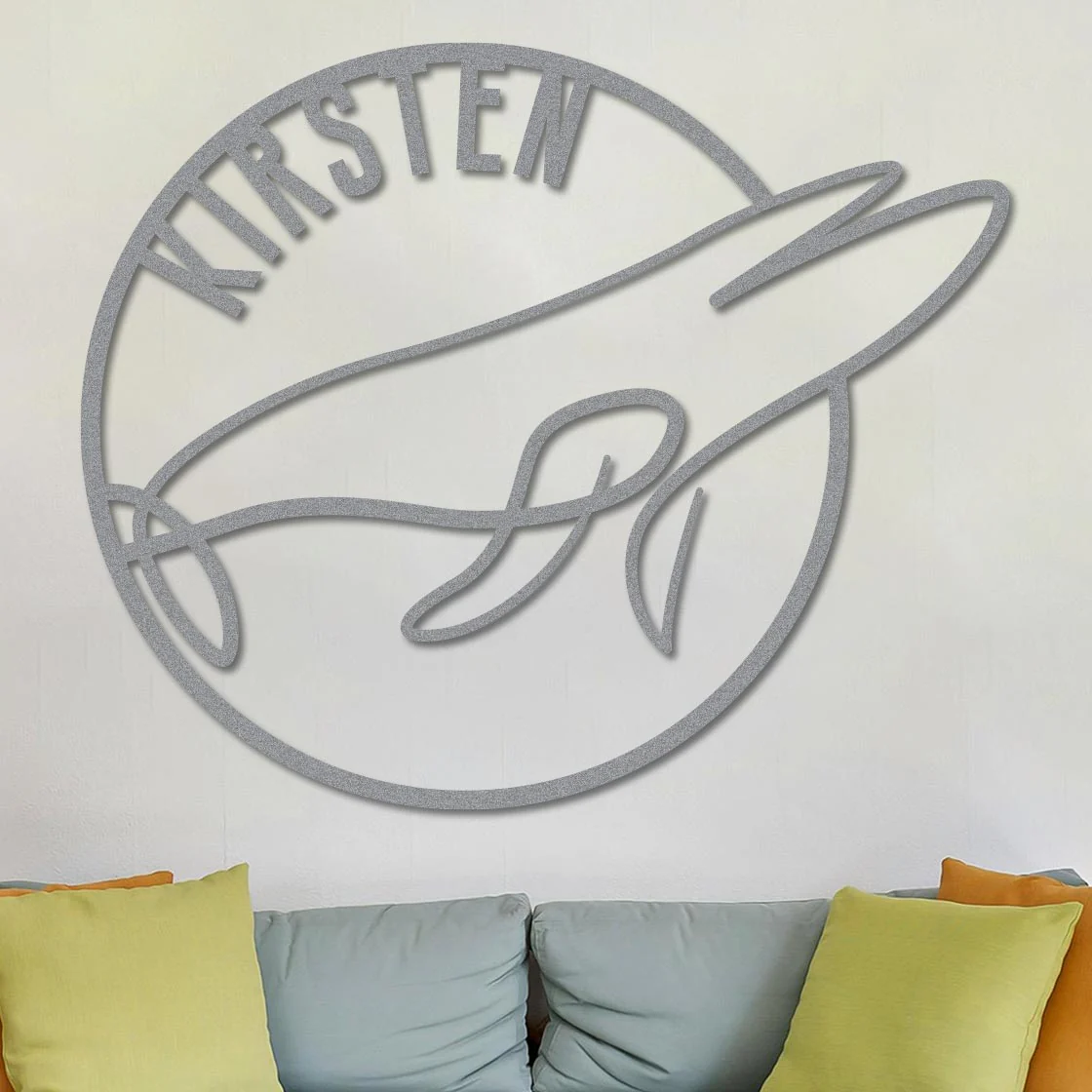 Blue Whale Name Sign - Image 3