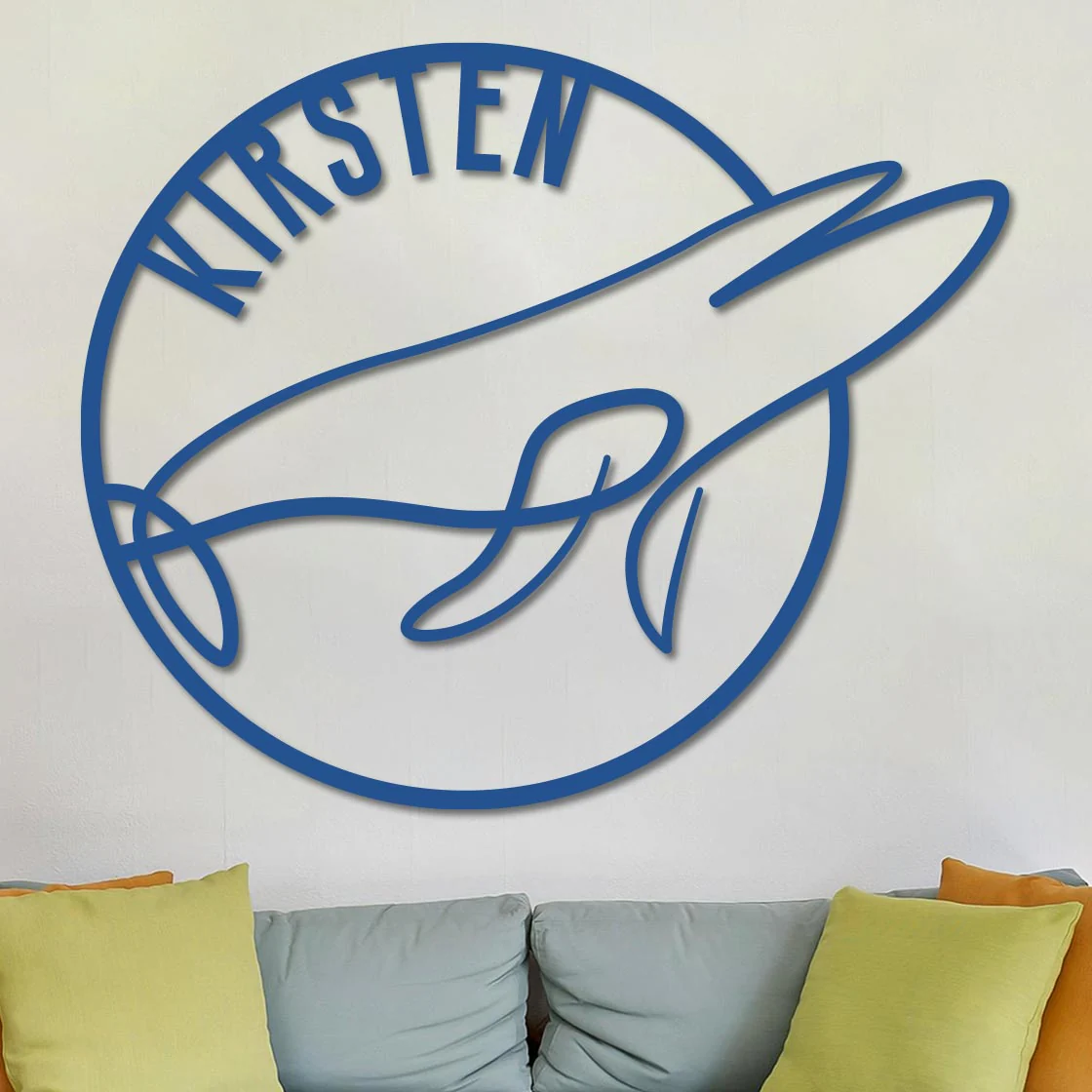 Blue Whale Name Sign - Image 4