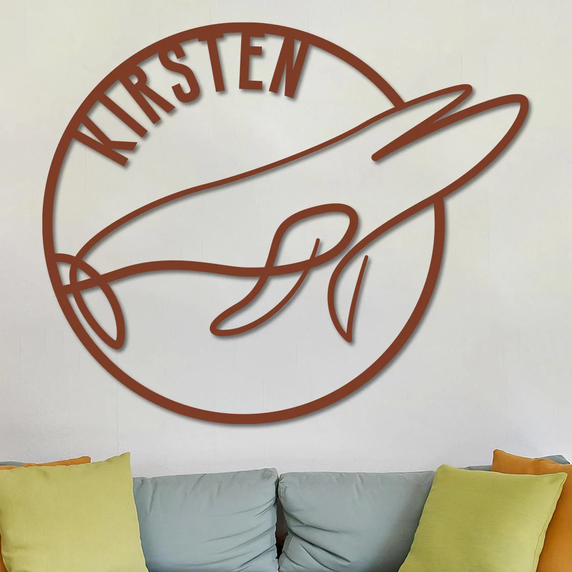 Blue Whale Name Sign - Image 6