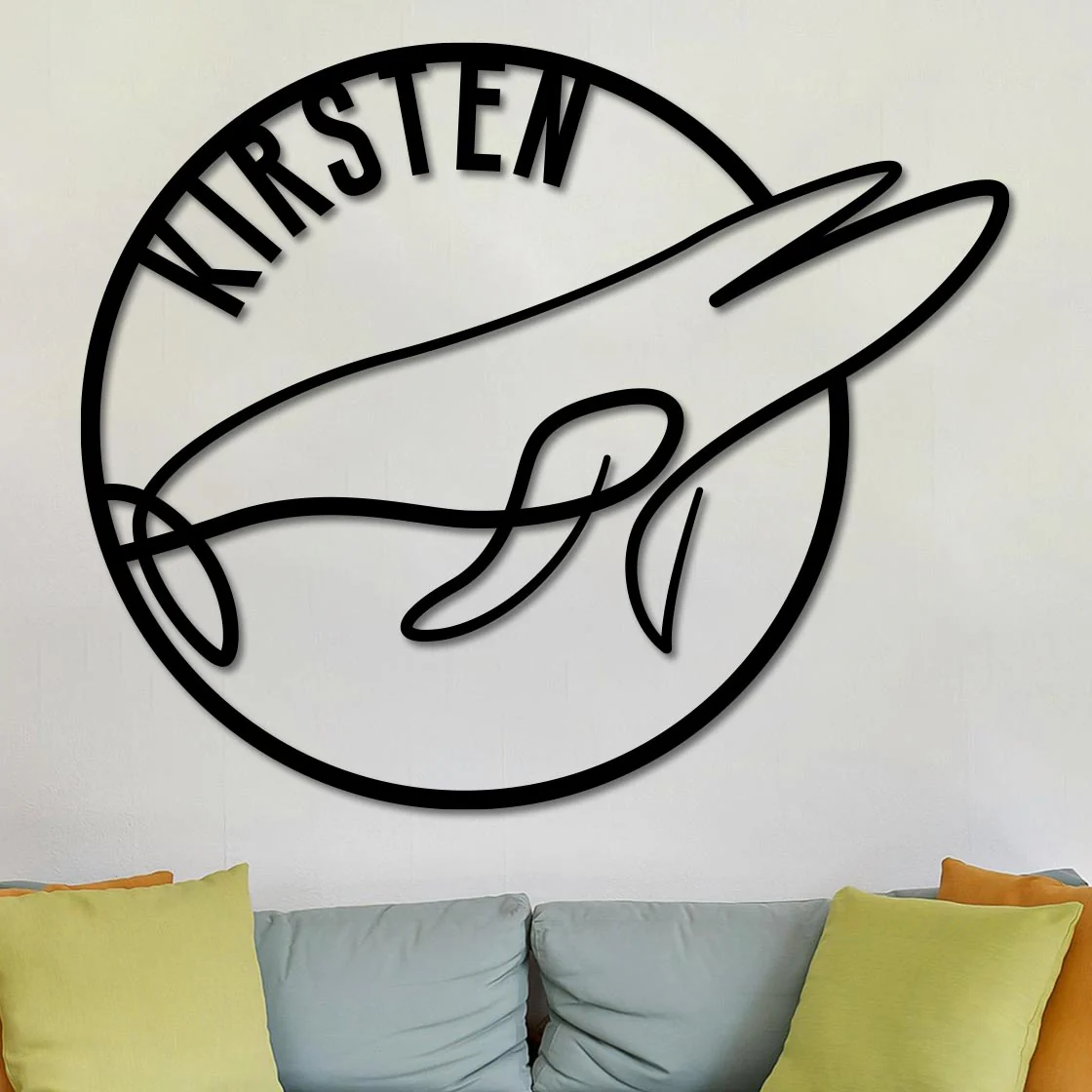Blue Whale Name Sign - Image 8