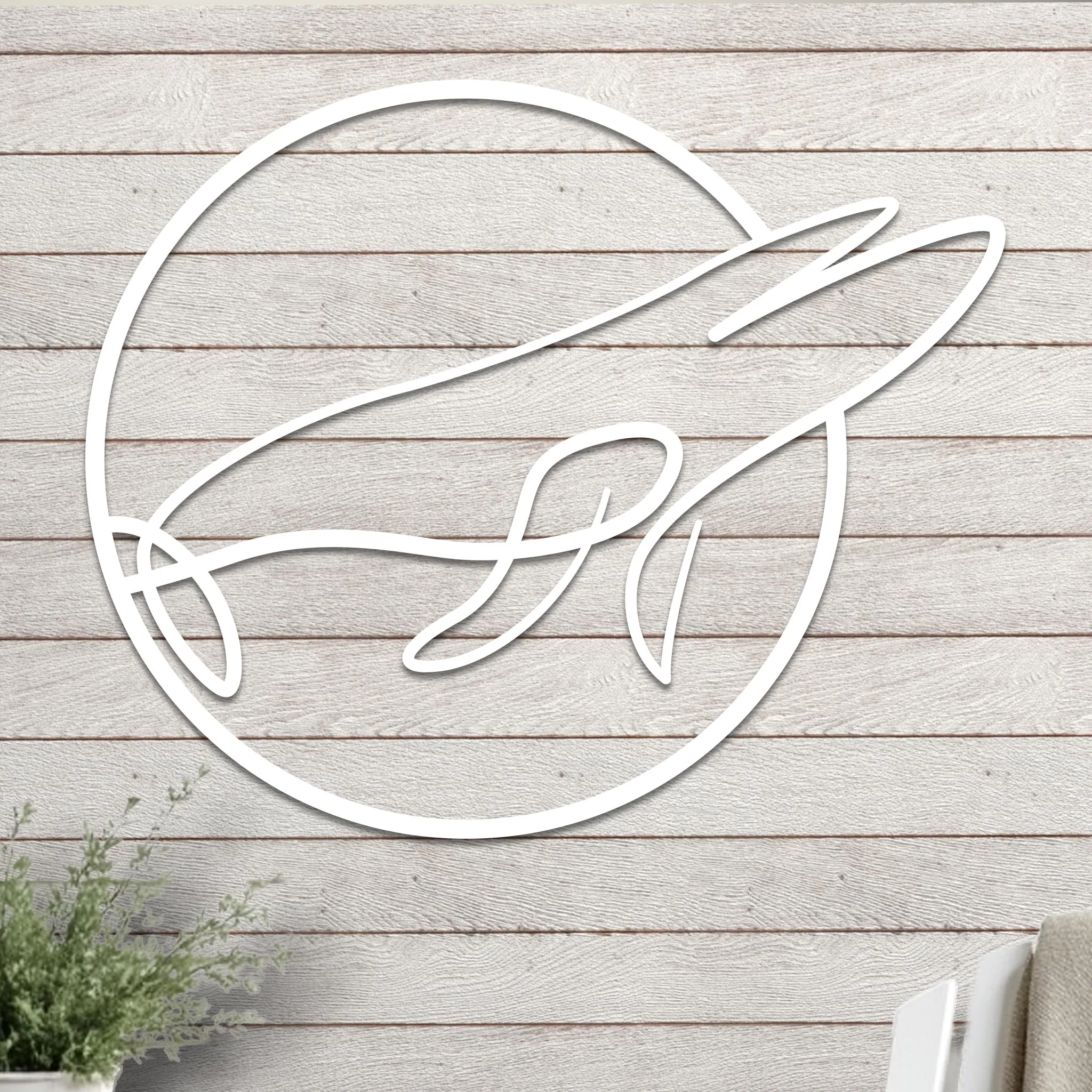 Blue Whale Sign - Image 2