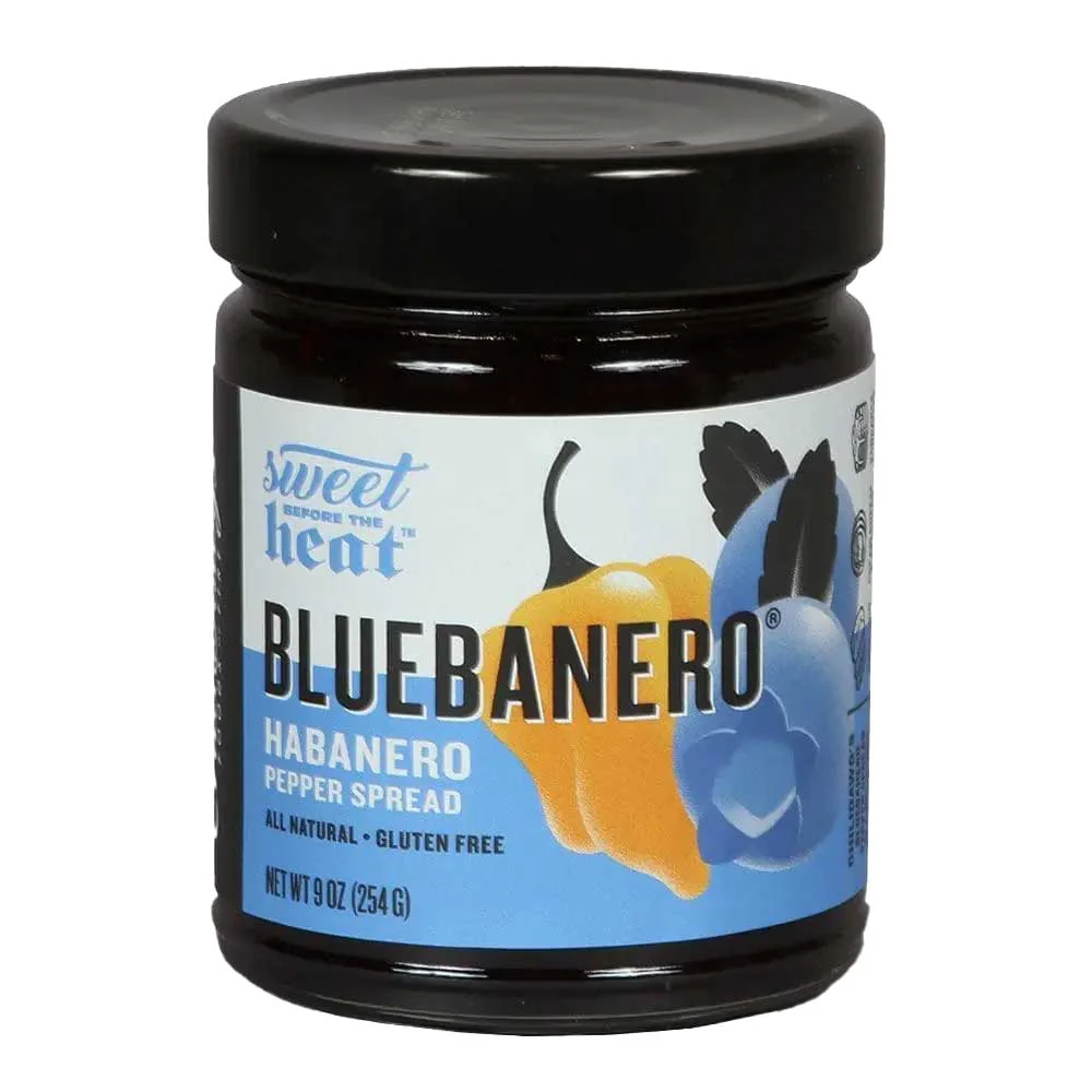 Bluebanero Pepper Spread | 9 oz | Gluten Free | Chili Dawg's Foods of Fire - Image 2