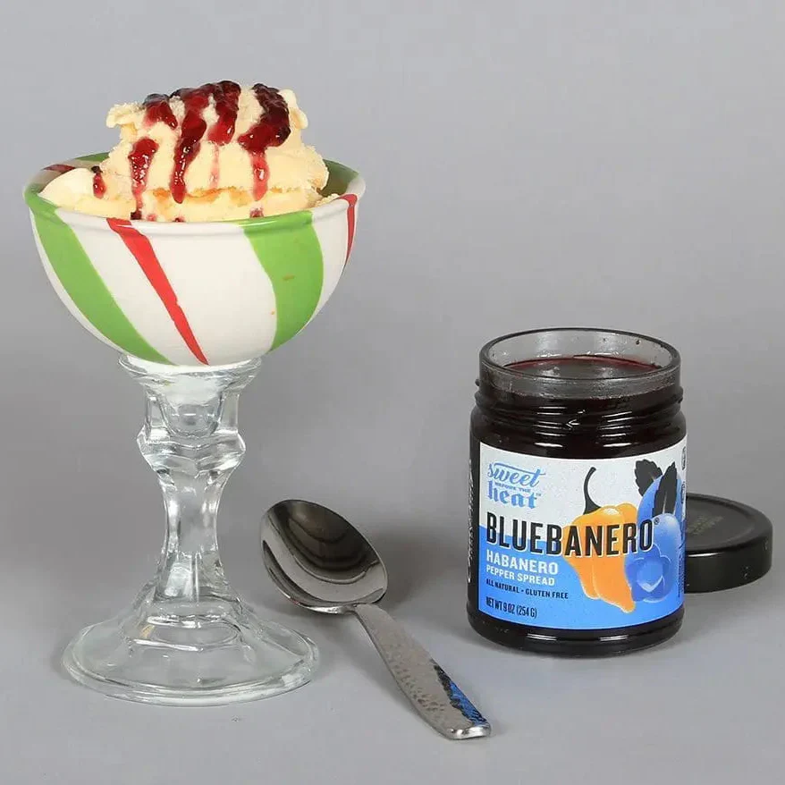 Bluebanero Pepper Spread | 9 oz | Gluten Free | Chili Dawg's Foods of Fire - Image 6