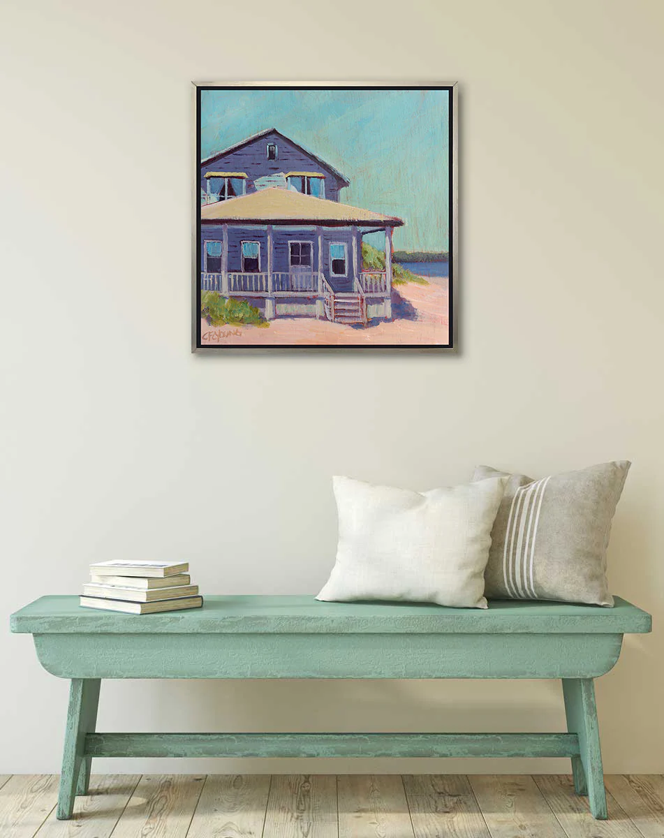 Blueberry Bungalow - Open Edition Canvas Print - Image 2