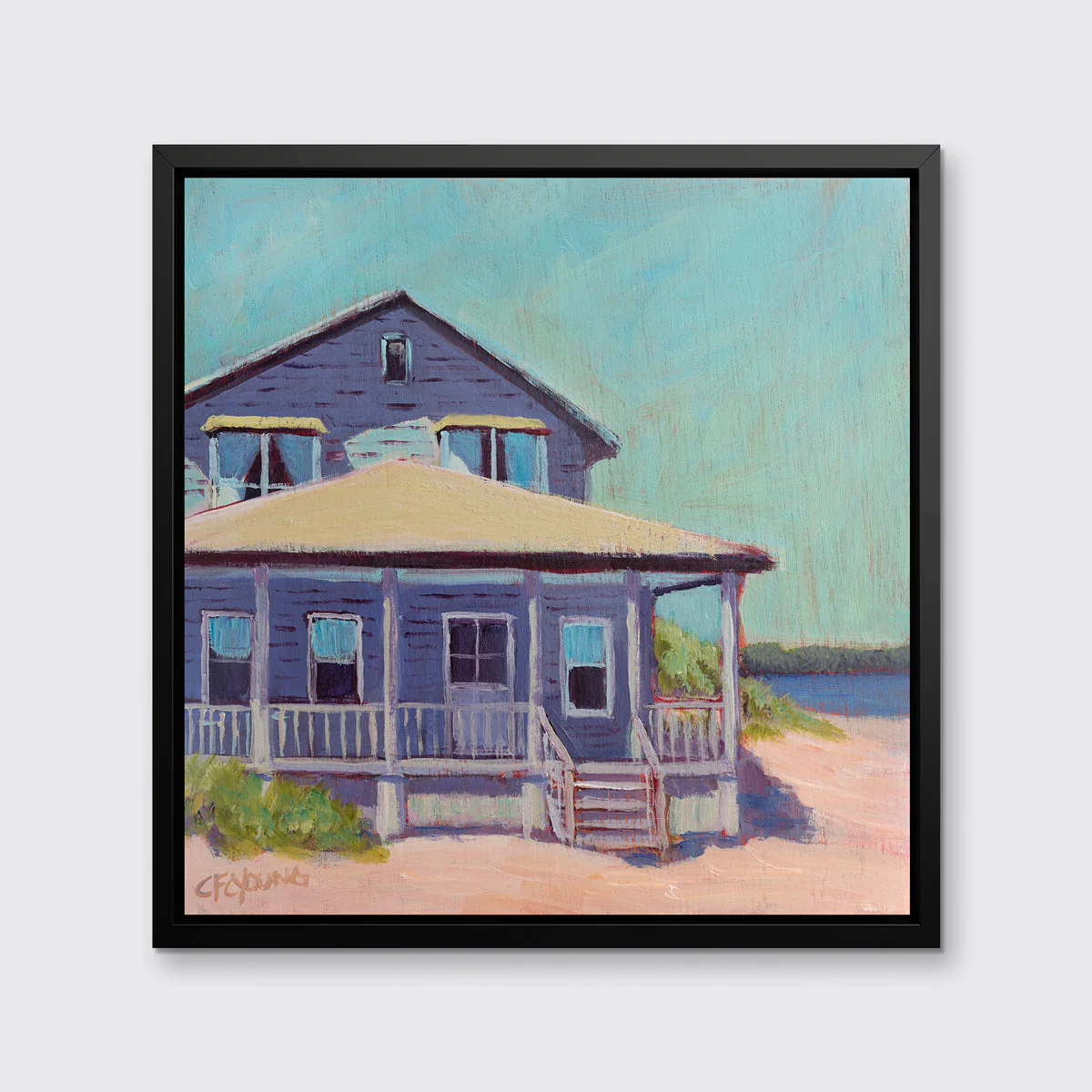 Blueberry Bungalow - Open Edition Canvas Print - Image 3