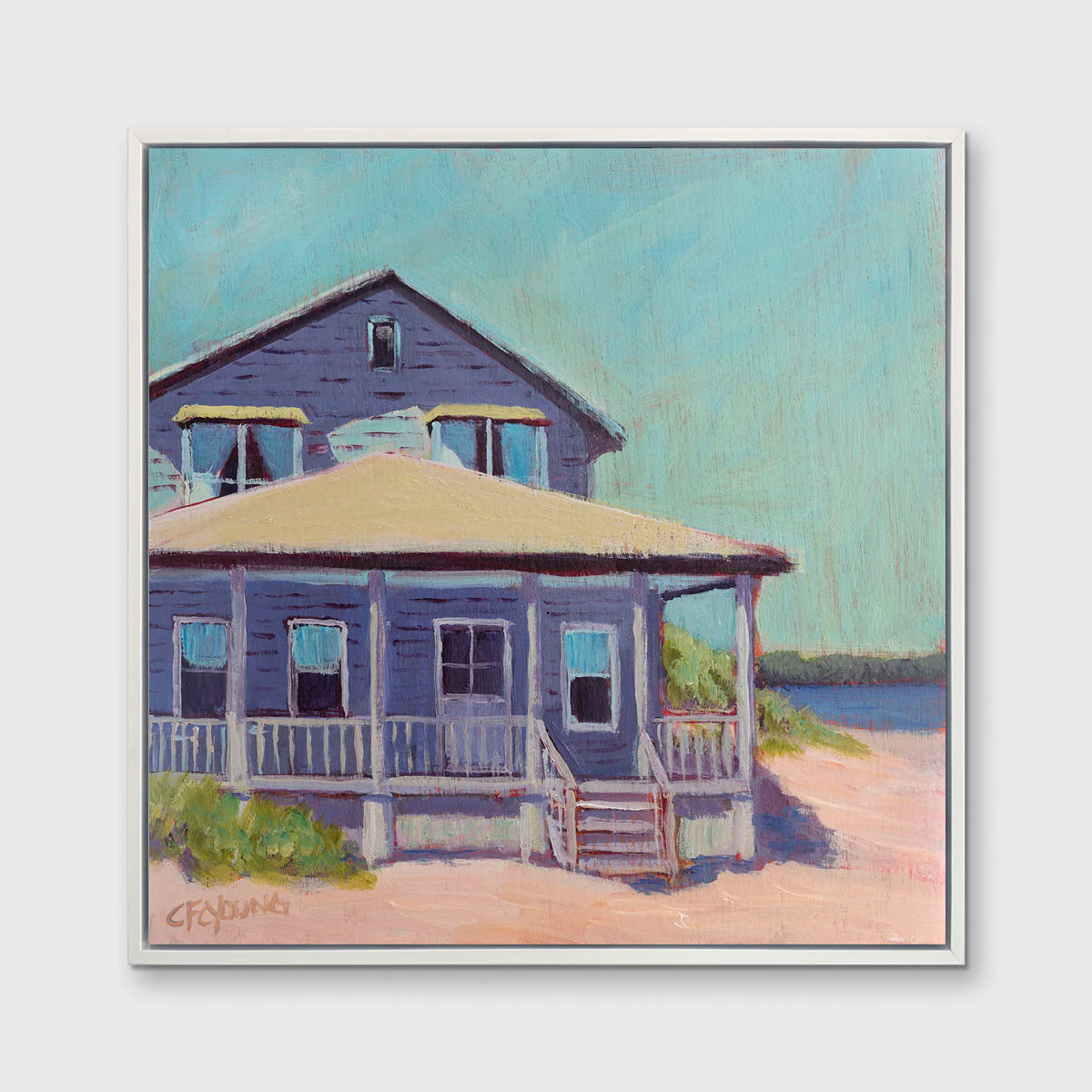 Blueberry Bungalow - Open Edition Canvas Print - Image 4