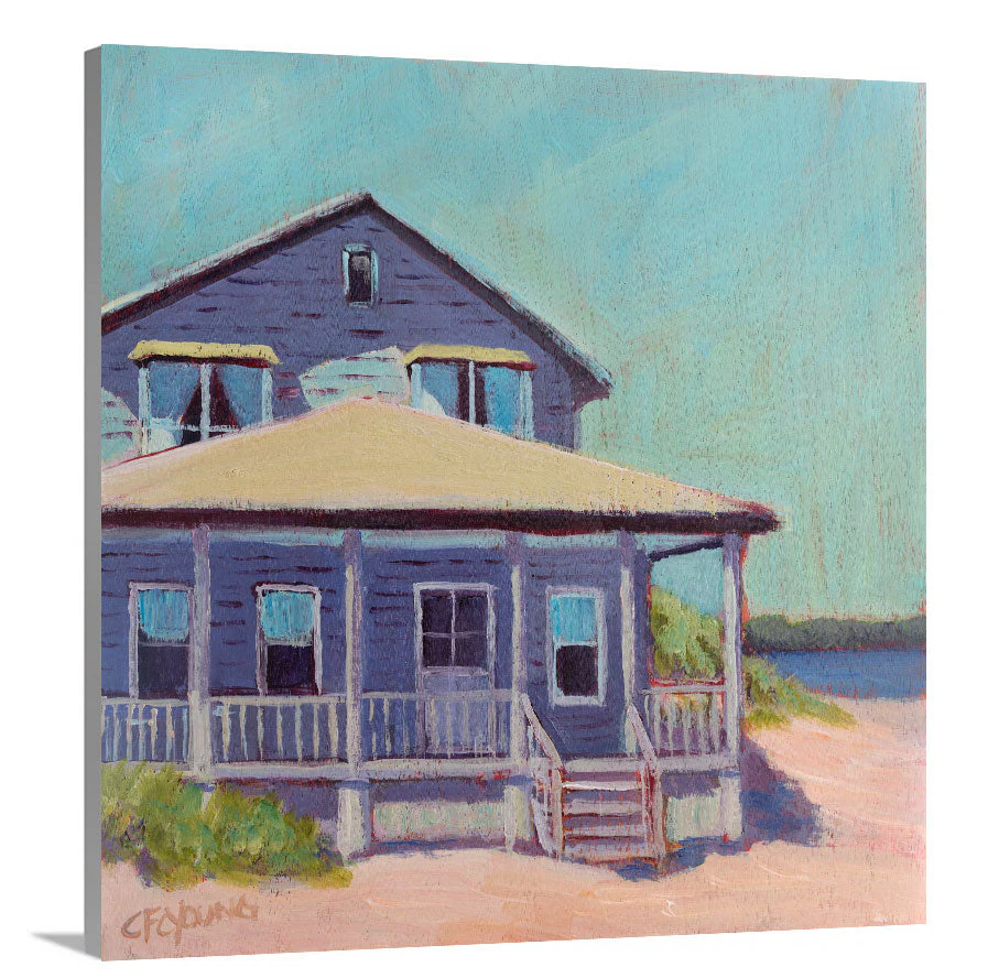 Blueberry Bungalow - Open Edition Canvas Print - Image 5