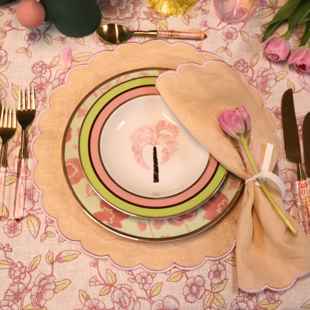 Blush Buttercream Placemat - Set of 4 - Image 3