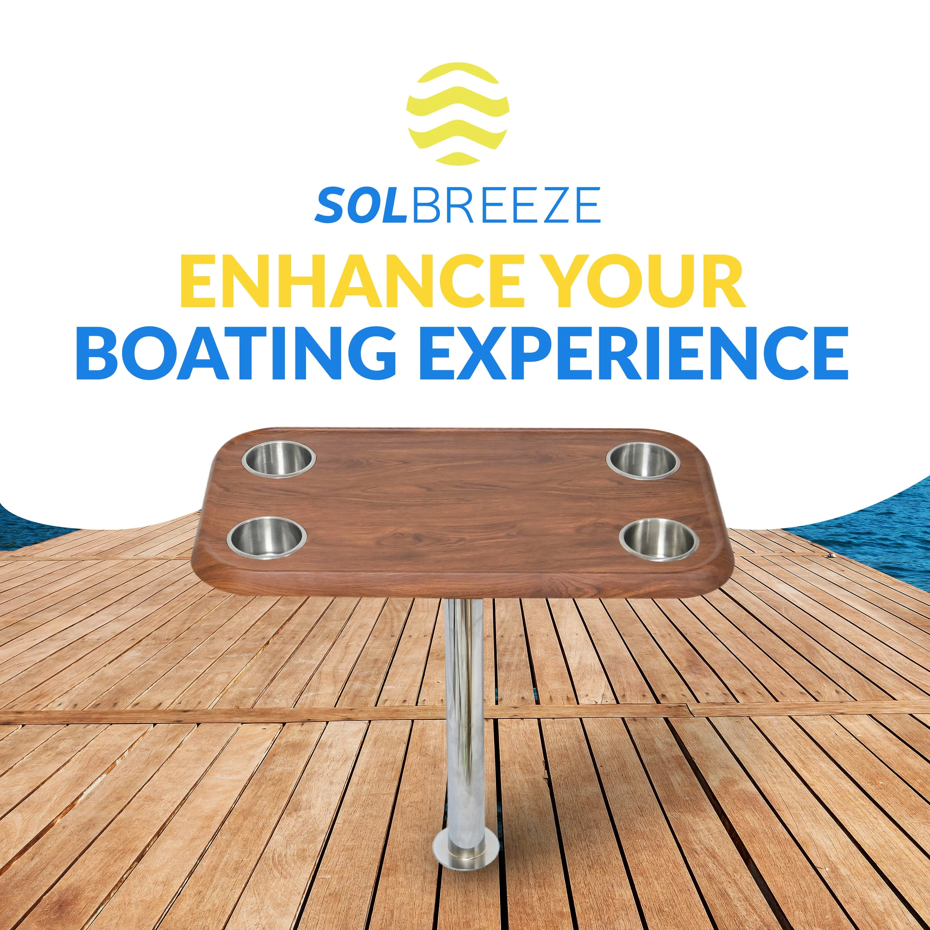 Boat Table Top Only - Mount Your Current Table Bracket to New Top - Waterproof (6 colors): - Image 8